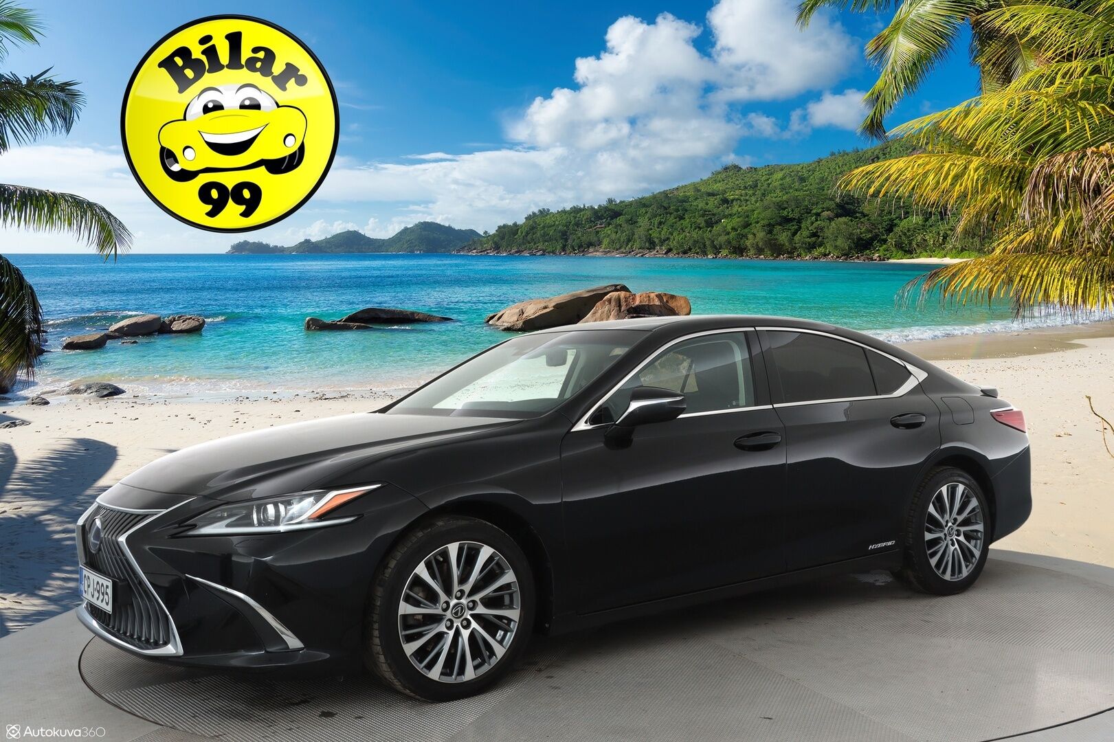 Lexus ES 2020 300H Executive **Lasikattoluukku / Adapt.Vakkari / P. Kamera / LED-valot / Nahkaverhoilu / KeylessGO / 2x Renkaat** - 3,99 % KORKOTARJOUS TÄHÄN AUTOON - 