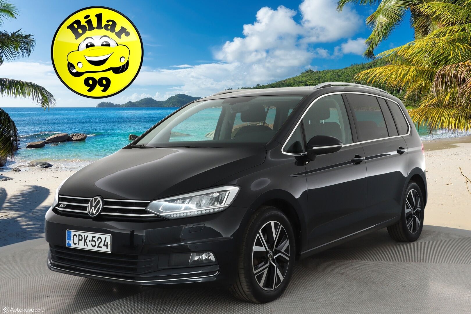 Volkswagen Touran 2021 Style 1,5 TSI EVO 110kW DSG 7-hlö **Webasto / Digimittari / LED / P-kamera / Adapt.Vakkari / Ratinlämmitin** - 3,99 % KORKOTARJOUS TÄHÄN AUTOON - 1-Om Suomi-auto / Merkkihuollettu