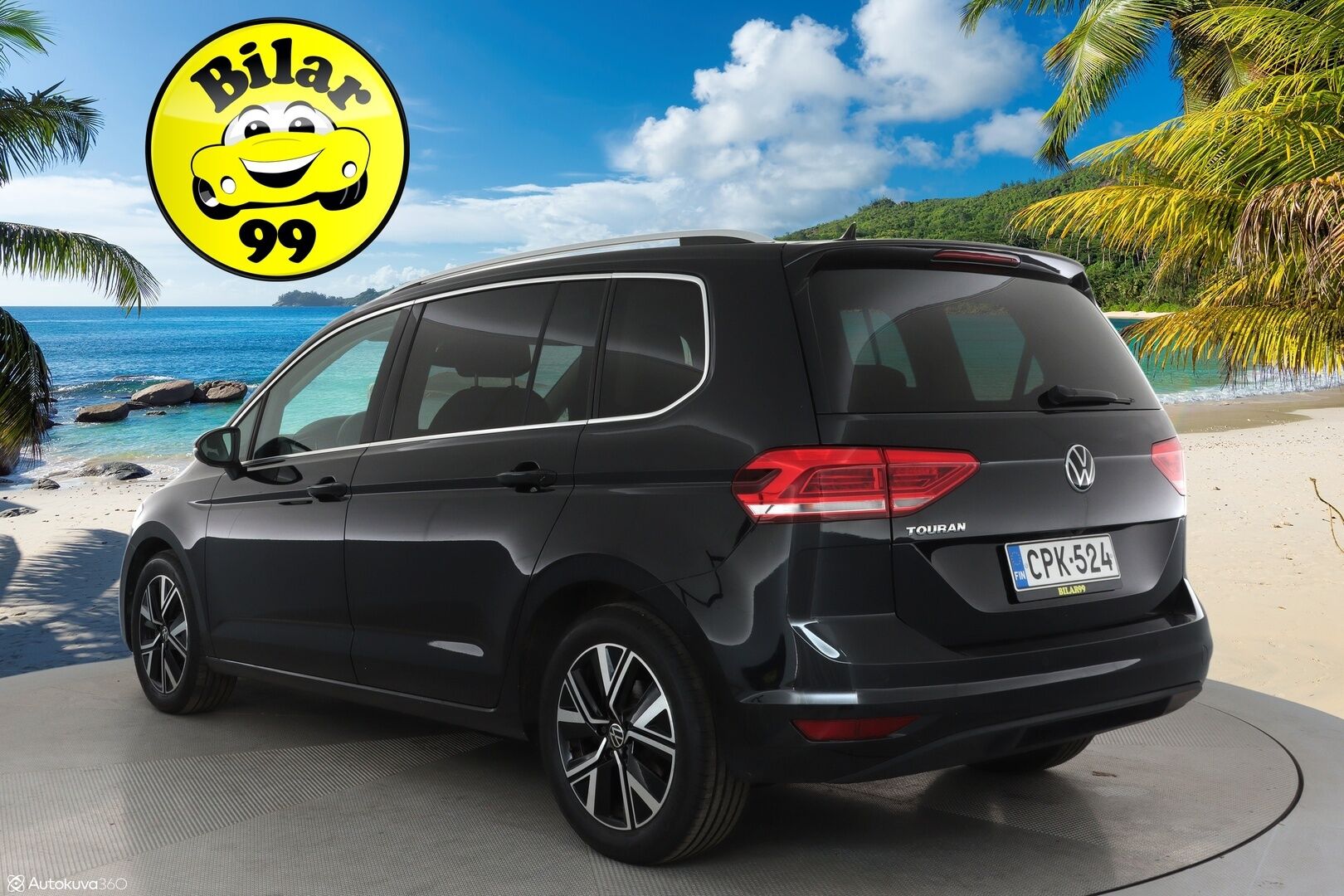 Volkswagen Touran 2021 Style 1,5 TSI EVO 110kW DSG 7-hlö **Webasto / Digimittari / LED / P-kamera / Adapt.Vakkari / Ratinlämmitin** - 3,99 % KORKOTARJOUS TÄHÄN AUTOON - 1-Om Suomi-auto / Merkkihuollettu