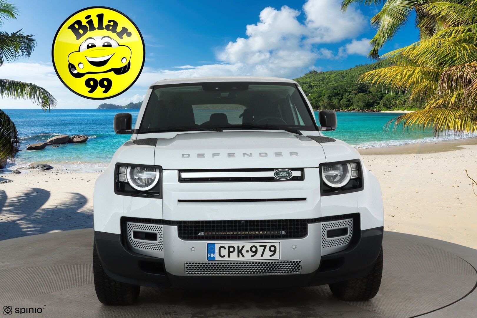 Land Rover Defender 2022 110 P400e Plug-in Hybrid **Vakkari / Webasto / 360.kamera / Ilma-alusta / Koukku / Navi** - 2,99 % KORKOTARJOUS TÄHÄN AUTOON - Suomi-auto / Kahdet renkaat aluvanteilla / Merkkihuollettu
