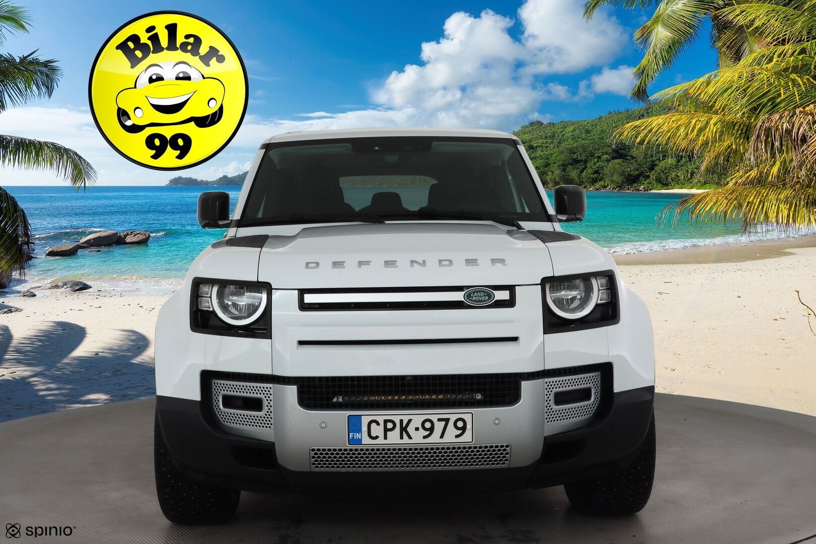 Land Rover Defender 2022 110 P400e Plug-in Hybrid * Vakkari / Webasto / 360 kamera / Ilma-alusta / Koukku / Navi * - Suomi-auto / Akku kuntotarkastettu SoH 94,2% / Kahdet renkaat aluvanteilla 