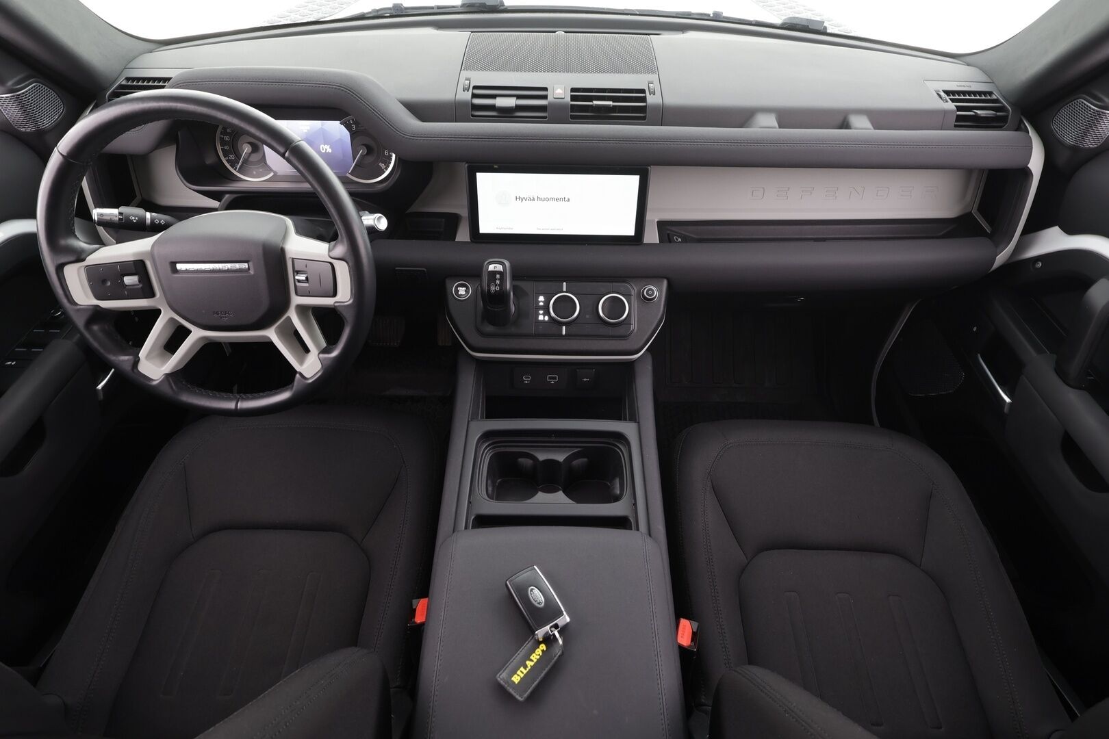 Land Rover Defender 2022 110 P400e Plug-in Hybrid * Vakkari / Webasto / 360 kamera / Ilma-alusta / Koukku / Navi * - Suomi-auto / Akku kuntotarkastettu SoH 94,2% / Kahdet renkaat aluvanteilla 