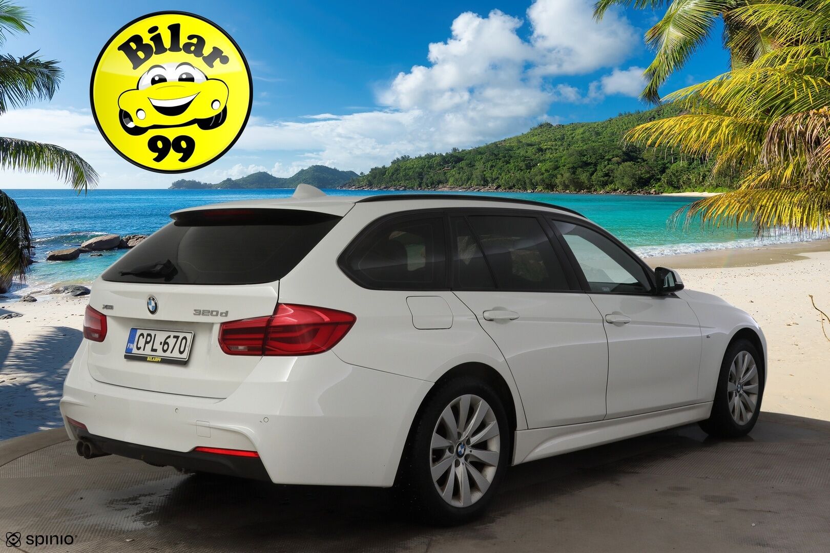 BMW 320 2018 F31 Touring 320d A xDrive Edition M Sport * Digimittaristo / Hifit / Proffa. Navi / Nahat / Vakkari / LED * - Hyvin varusteltu Digimittarilla oleva siisti Msport Bemari!