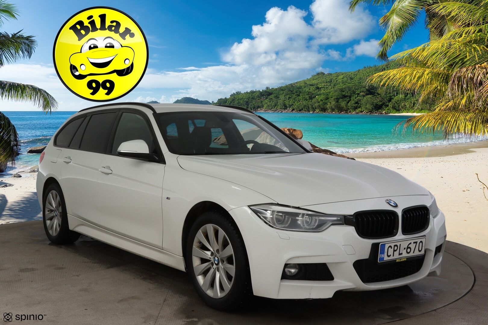 BMW 320 2018 F31 Touring 320d A xDrive Edition M Sport * Digimittaristo / Hifit / Proffa. Navi / Nahat / Vakkari / LED * - Hyvin varusteltu Digimittarilla oleva siisti Msport Bemari!