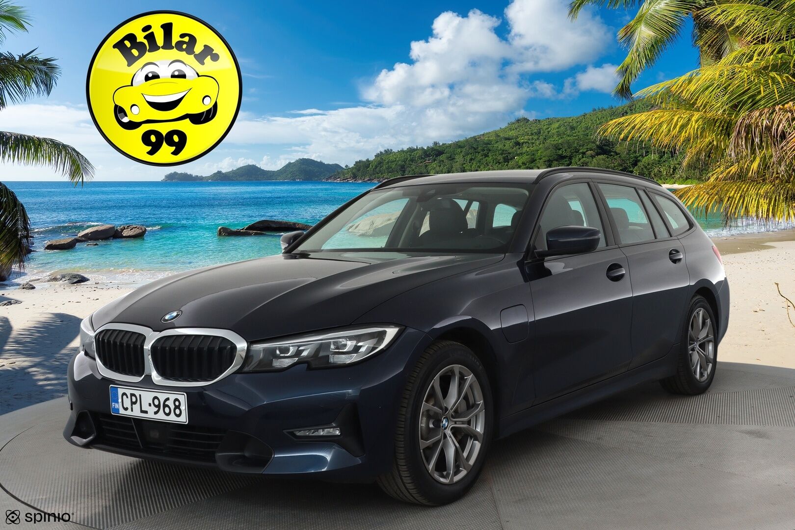 BMW 330 2021 G21 Touring 330e xDrive A Charged Edition Sport **Adapt.vakkari / P..kamera / Hifit / LED / Navi / Koukku** - 1.Om Suomi-auto / Kahdet renkaat aluvanteilla / Merkkihuollettu / Puolinahat / Sporttipenkit