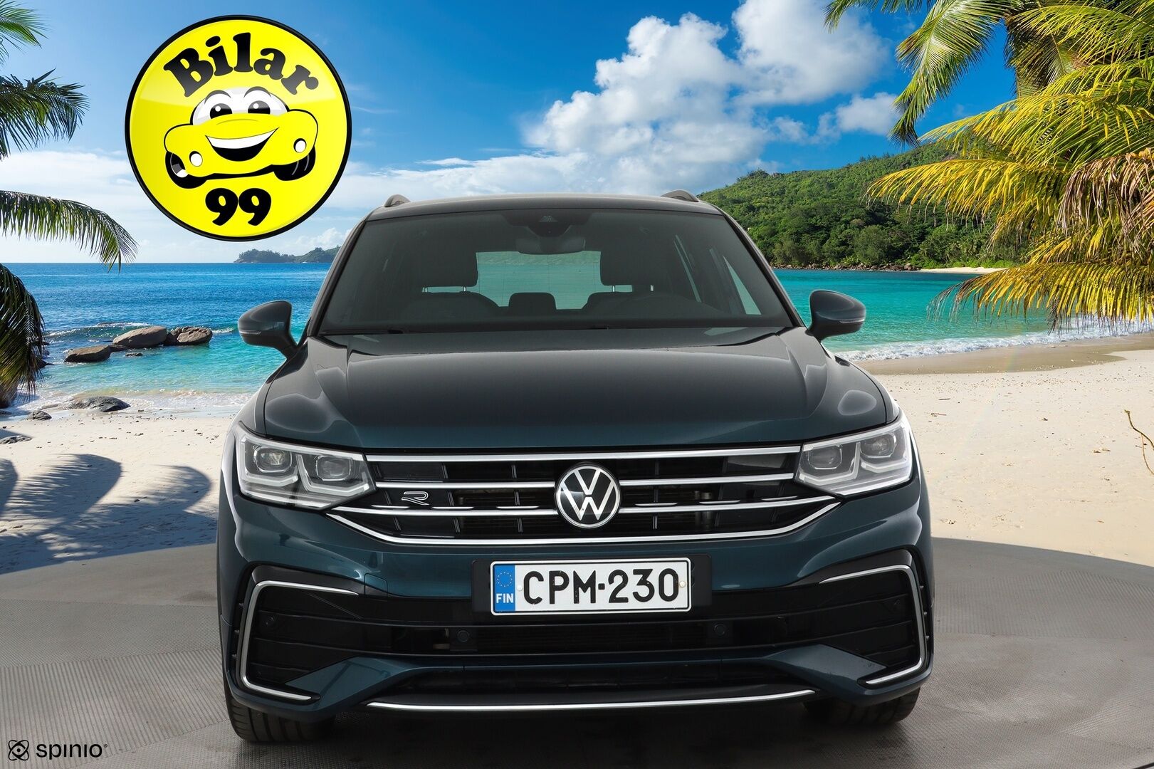 Volkswagen Tiguan 2021 R-Line 2,0 TDI SCR 110 kW 4MOTION DSG **Webasto / Koukku / Adapt.Vakkari / Matrix-LED / P.Tutkat / Navi / Kaistavahti** - Suomi-auto / Kahdet Renkaat / Merkkihuoillettu!