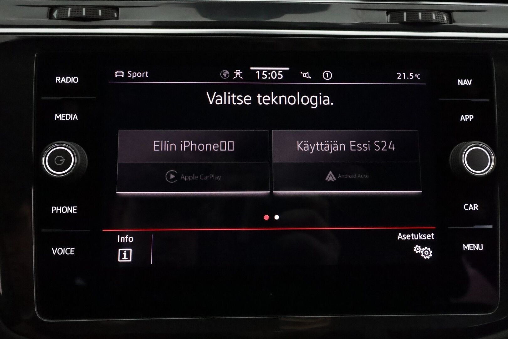 Volkswagen Tiguan 2021 R-Line 2,0 TDI SCR 110 kW 4MOTION DSG **Webasto / Koukku / Adapt.Vakkari / Matrix-LED / P.Tutkat / Navi / Kaistavahti** - Suomi-auto / Kahdet Renkaat / Merkkihuoillettu!