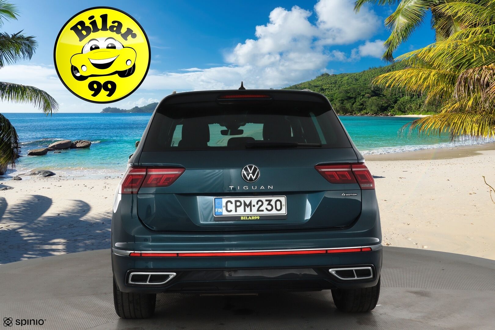 Volkswagen Tiguan 2021 R-Line 2,0 TDI SCR 110 kW 4MOTION DSG **Webasto / Koukku / Adapt.Vakkari / Matrix-LED / P.Tutkat / Navi / Kaistavahti** - Suomi-auto / Kahdet Renkaat / Merkkihuoillettu!