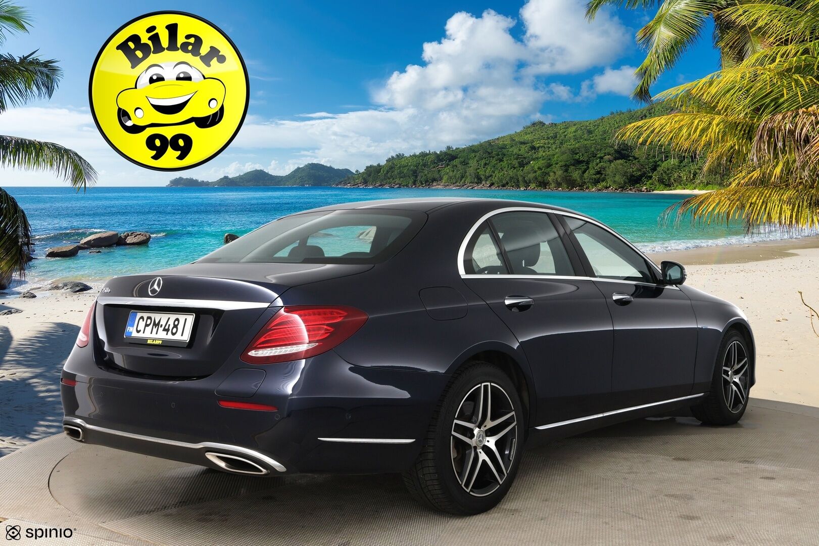 Mercedes-Benz E 2017 350 e A Premium Business / Distronic+ / Multibeam LED / 360° / Muistipenkit / Apple&Android - Burmester / Widescreen / HUD / Keyless / Ambient / Sähköluukku