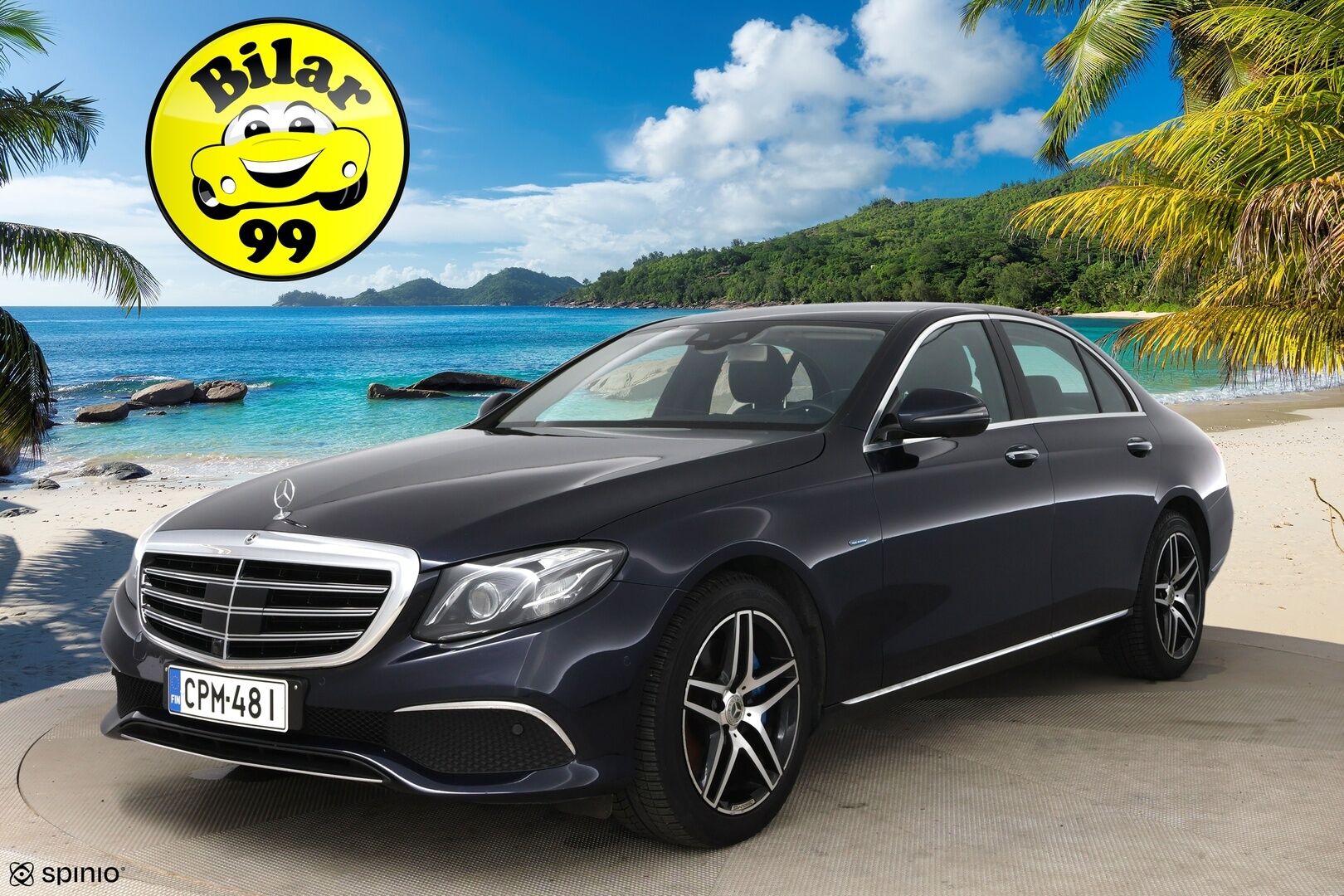 Mercedes-Benz E 2017 350 e A Premium Business / Distronic+ / Multibeam LED / 360° / Muistipenkit / Apple&Android - Burmester / Widescreen / HUD / Keyless / Ambient / Sähköluukku