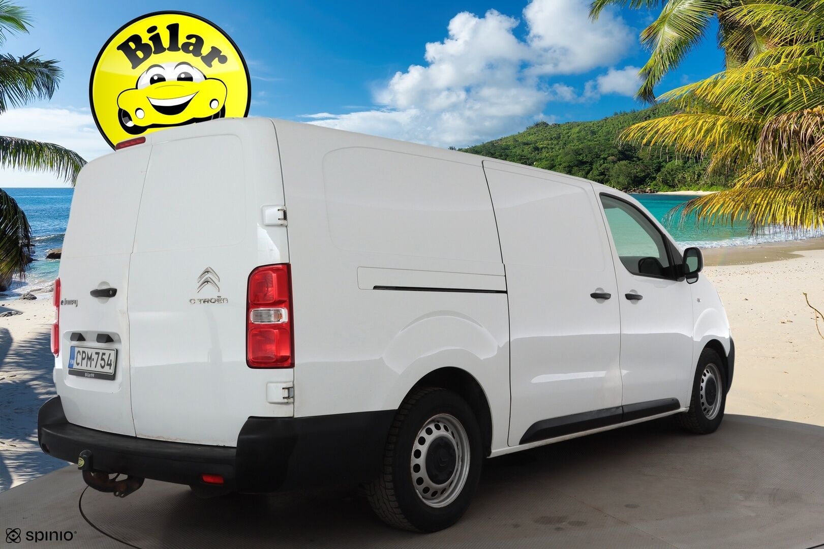 Citroen e-Jumpy 2021 136 XL * Koukku / Vakkari / Puolinahat / P.tutka / Bluetooth / Ilmastointi * - Suomi-auto / Kahdet renkaat