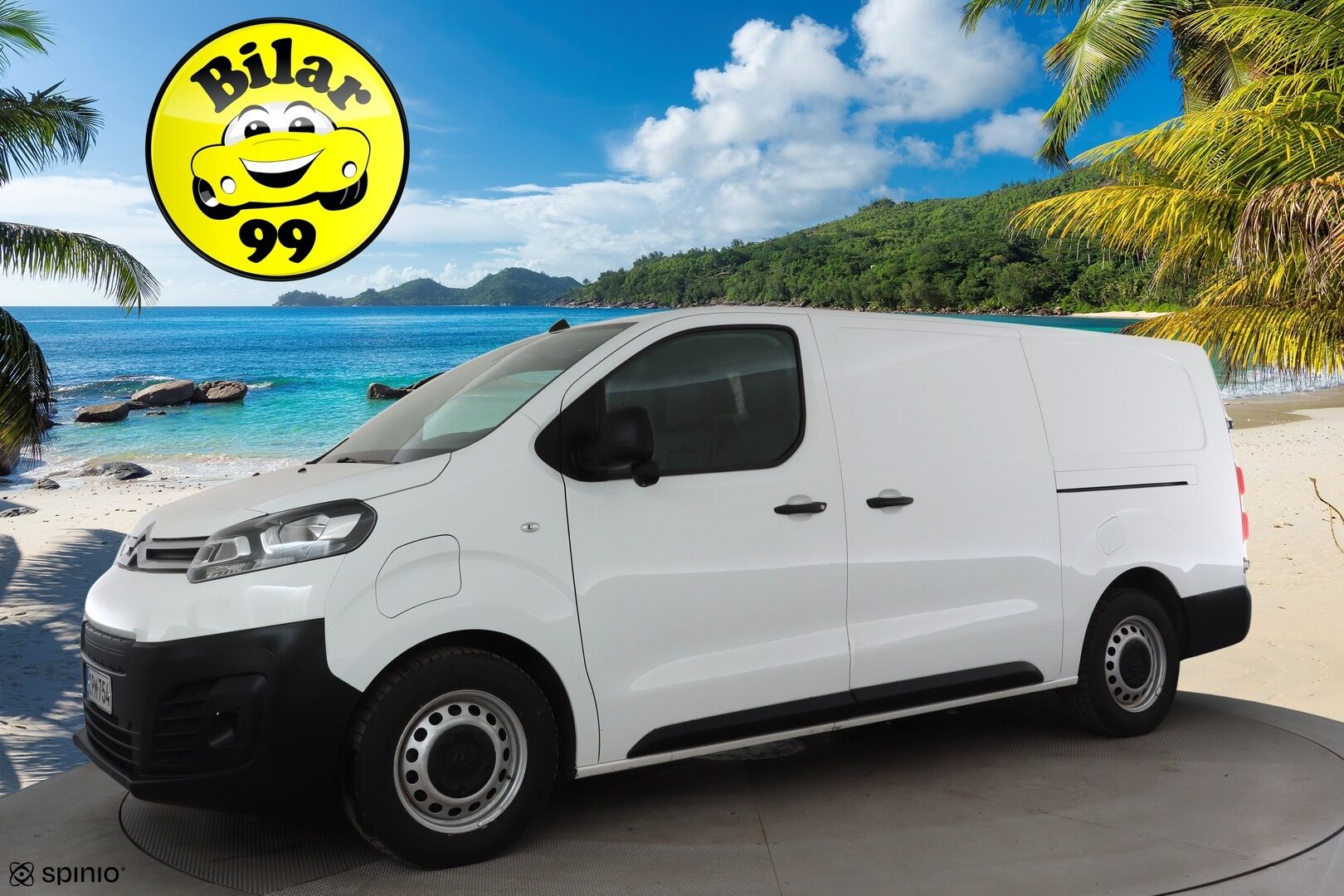 Citroen e-Jumpy 2021 136 XL * Koukku / Vakkari / Puolinahat / P.tutka / Bluetooth / Ilmastointi * - Suomi-auto / Kahdet renkaat