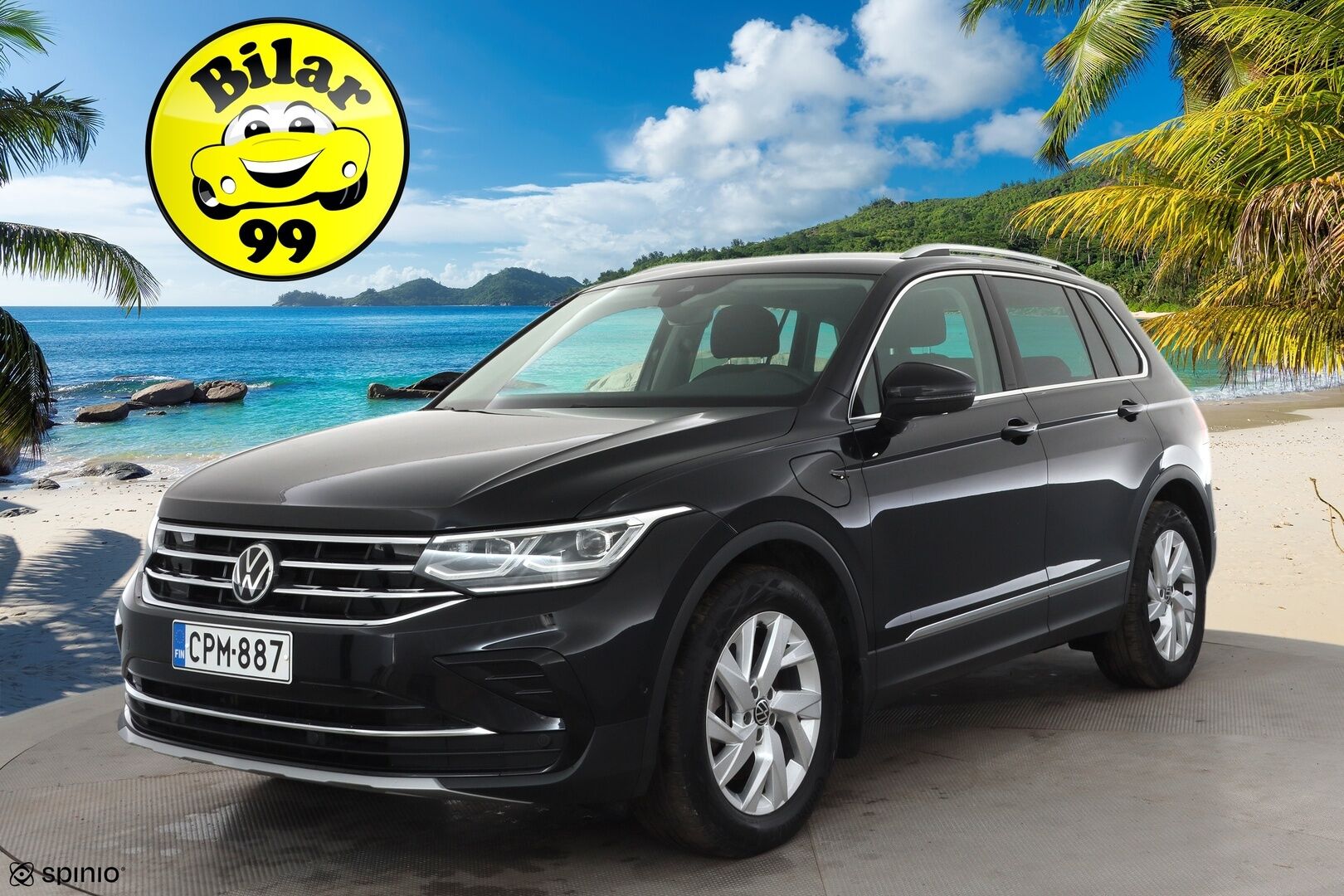 Volkswagen Tiguan 2021 Style eHybrid 180 kW DSG * ACC / Digimittari / Matrix-LED / Ergoactive istuimet / P.kamera / Sporttipenkit / Keyless * - 1.Om suomi-auto / Merkkihuollettu  / Kahdet Renkaat / Koti & Kauppalaturi