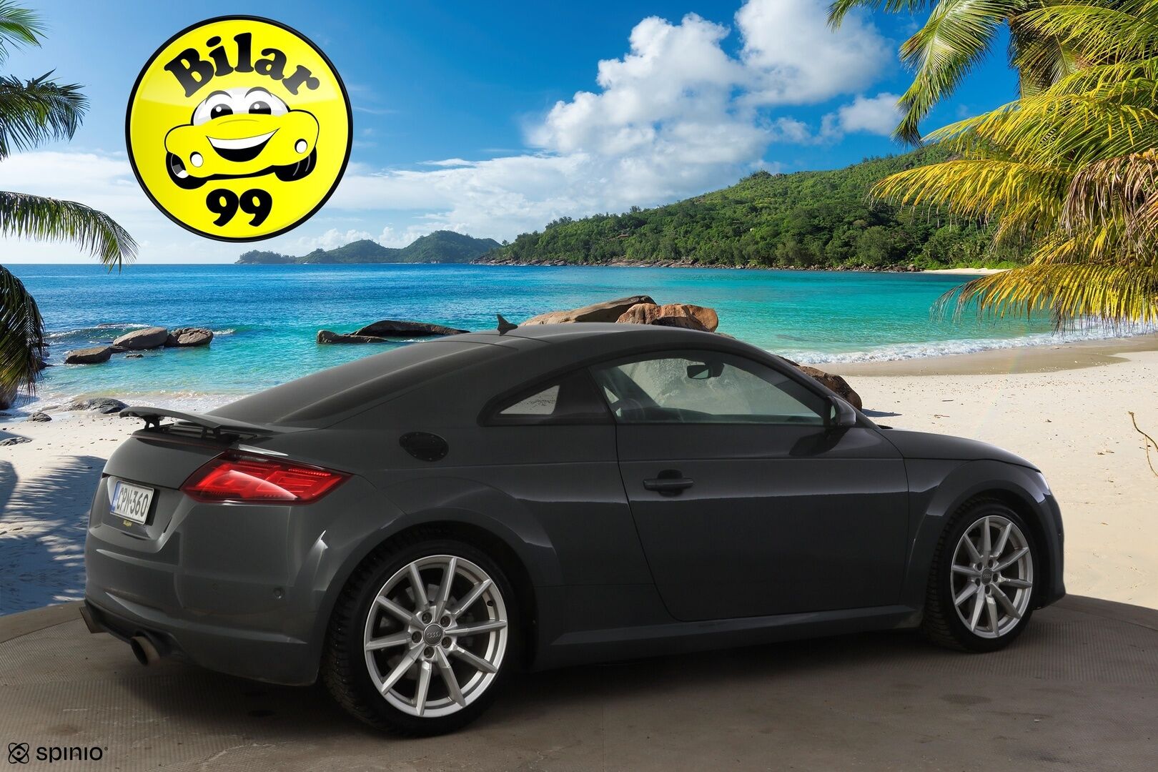 Audi TT 2015 Coupé 2,0 TFSI 169 kW quattro S tronic * Digimittaristo / Keyless / Dynaamiset vilkut / FlatBottom / Sport -alusta / Webasto* - Todella mallikkaalla huoltohistorialla! / Kahdet renkaat alumiinivanteilla!
