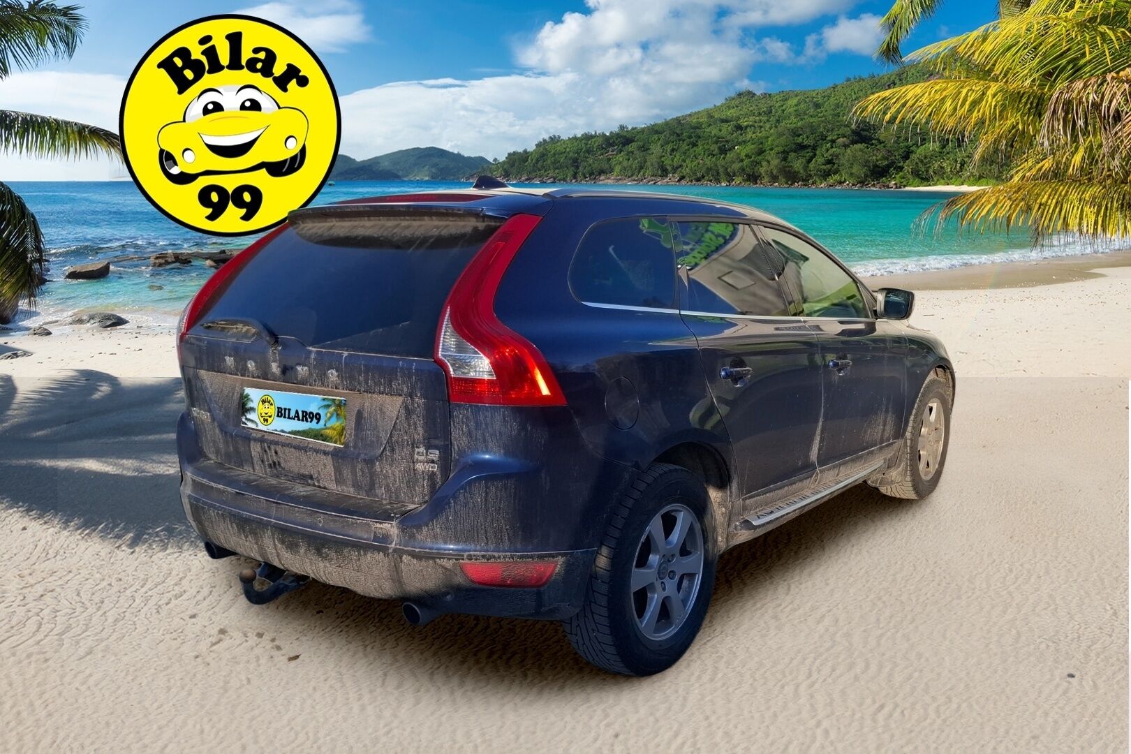 Volvo XC60 2011 D5 AWD Ocean Race aut / Webasto / Xenon / Koukku / Muistipenkki / Nahkasisusta / P.tutka - Lisävalo / Hihna tehty / 2x alumiinivanteet hyvillä renkailla!