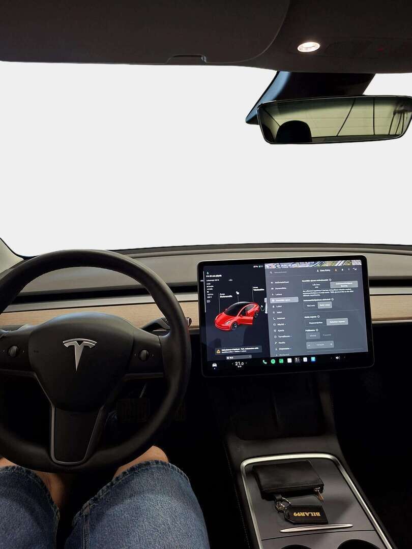 Tesla Model 3 2021 Long Range - | 1-OM | Suomi-Auto | ILP | Lasikatto | Mustat Sähkönahat | ACC | 