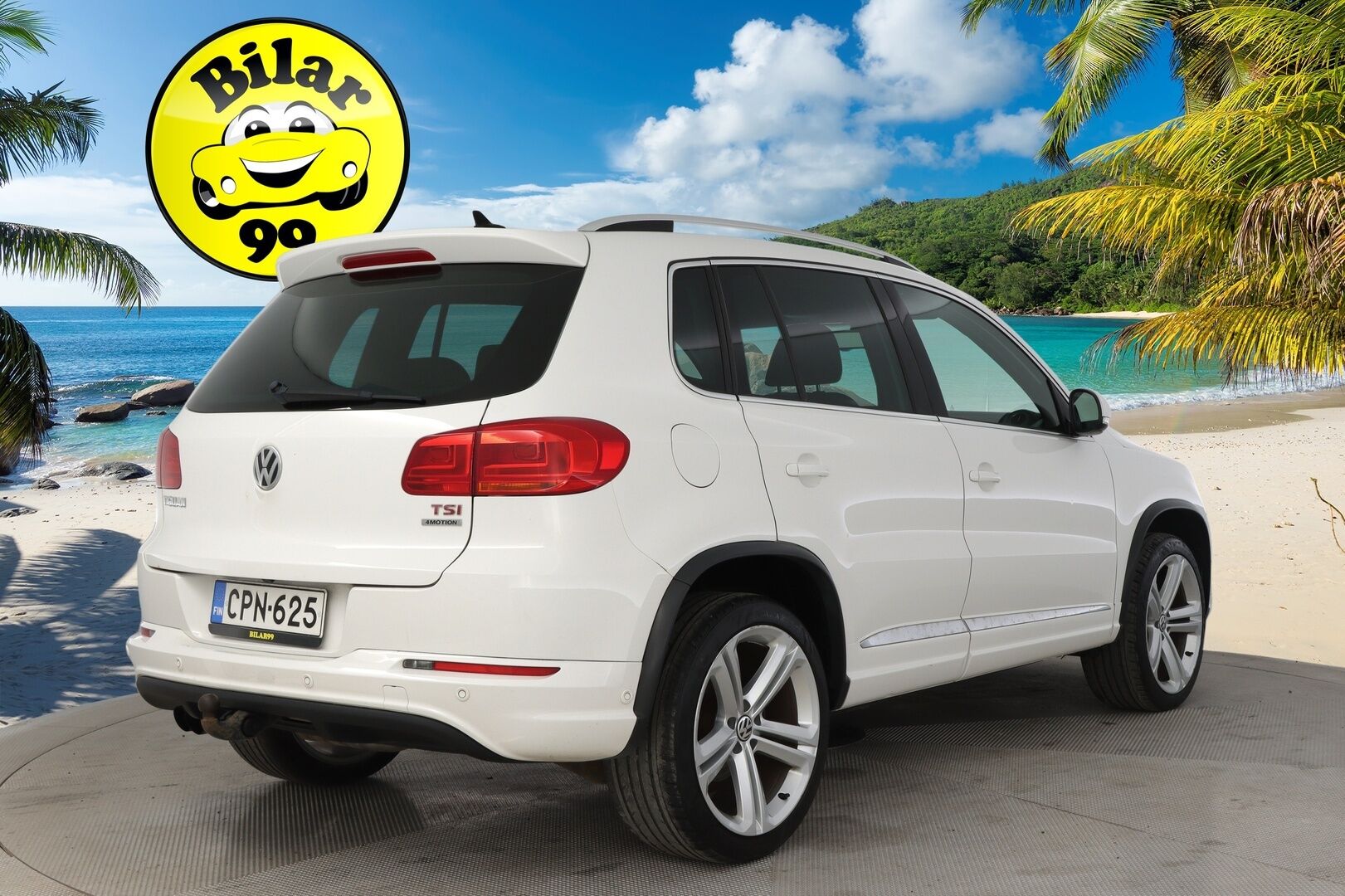 Volkswagen Tiguan 2014 1.4TSI 4Motion R-Line *Koukku / Webasto / Vakkari / P.Kamera * - Juuri huollettu!  / 2x renkaat