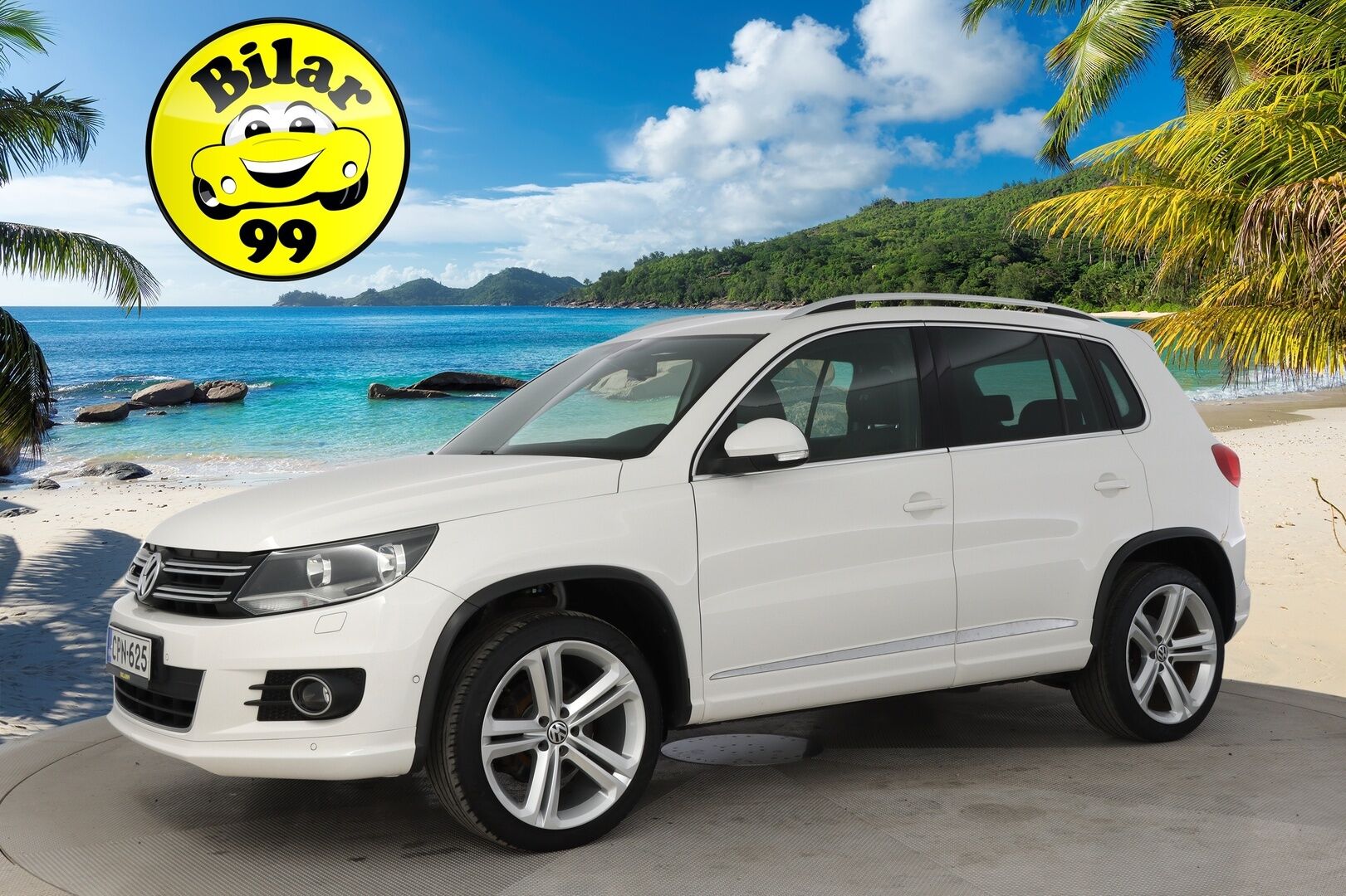 Volkswagen Tiguan 2014 1.4TSI 4Motion R-Line *Koukku / Webasto / Vakkari / P.Kamera * - Juuri huollettu!  / 2x renkaat