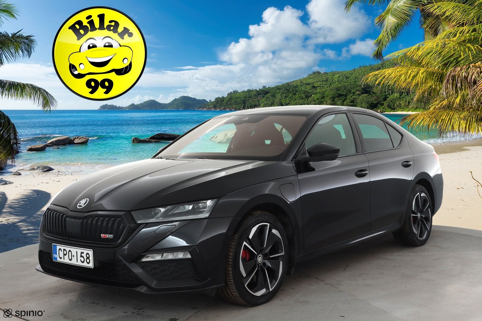 Skoda Octavia 2021 1,4 TSI PHEV RS iV DSG * Webasto / ACC / Matrix / P.kamera / Navi / Kaistavahti / Keyless * - Suomi-auto / Kahdet renkaat aluvanteilla / 2x Latauskaapelit - HULLUT AVAJAISHULINAT KORKOTARJOUS 3,29 %