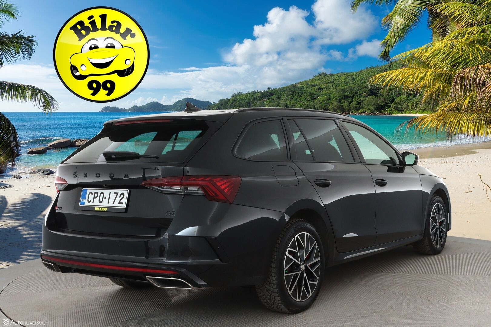 Skoda Octavia 2021 Combi 1,4 TSI PHEV RS iV DSG Autom. - Matrix-LED / Webasto / Adapt. Vakkari / P. Kamera / Canton / Navi / Kaistavahti / KeylessGO / 2x Renkaat / 