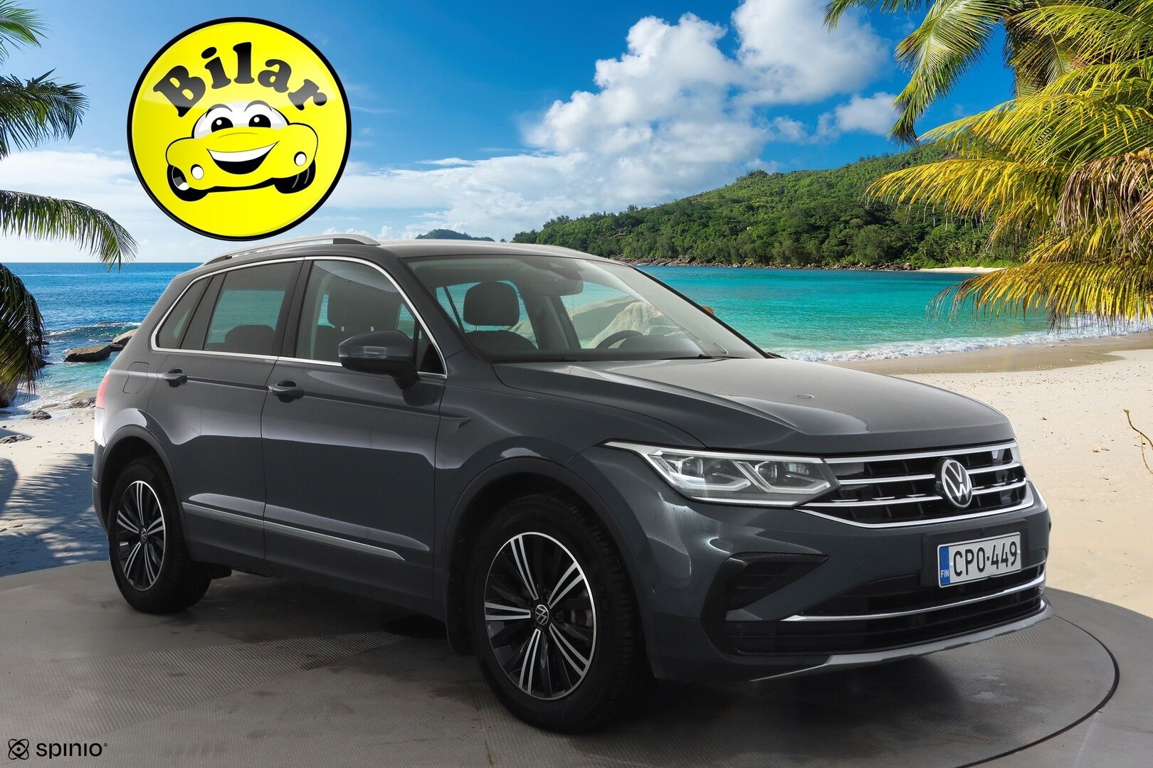 Volkswagen Tiguan 2021 Style eHybrid 180 kW DSG-automaatti - | ACC | Matrix-LED | 360 | Muistipenkki | Nahkaverhoilu | Kaistavahti | Keyless | Digimittaristo | 1-om Suomi-auto | Kahdet renkaat | Merkkihuollot |