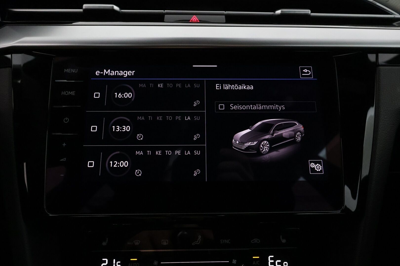 Volkswagen Arteon 2021 Shooting Brake R-Line eHybrid 160 kW DSG-automaatti ** Webasto / HUD / Adapt.Vakkari / Adapt.LED / P.Kamera / Navi ** - Suomi-auto / Akku Kuntotarkistettu!