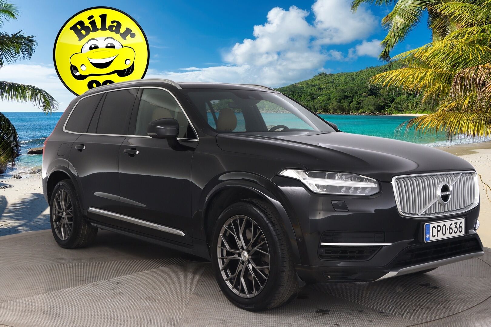 Volvo XC90 2016 T8 Twin Engine AWD Inscription au 7-P *VOC / ACC / Koukku / Muistipenkit / Tuuletetut etuistuimet / Panorama / Urheiluistuimet / Navi / Full-LED - *SoH 76.5% / Ratinlämmitys / Webasto / BLIS / P-Kamera / Tutkat / Pilot-Assist* 