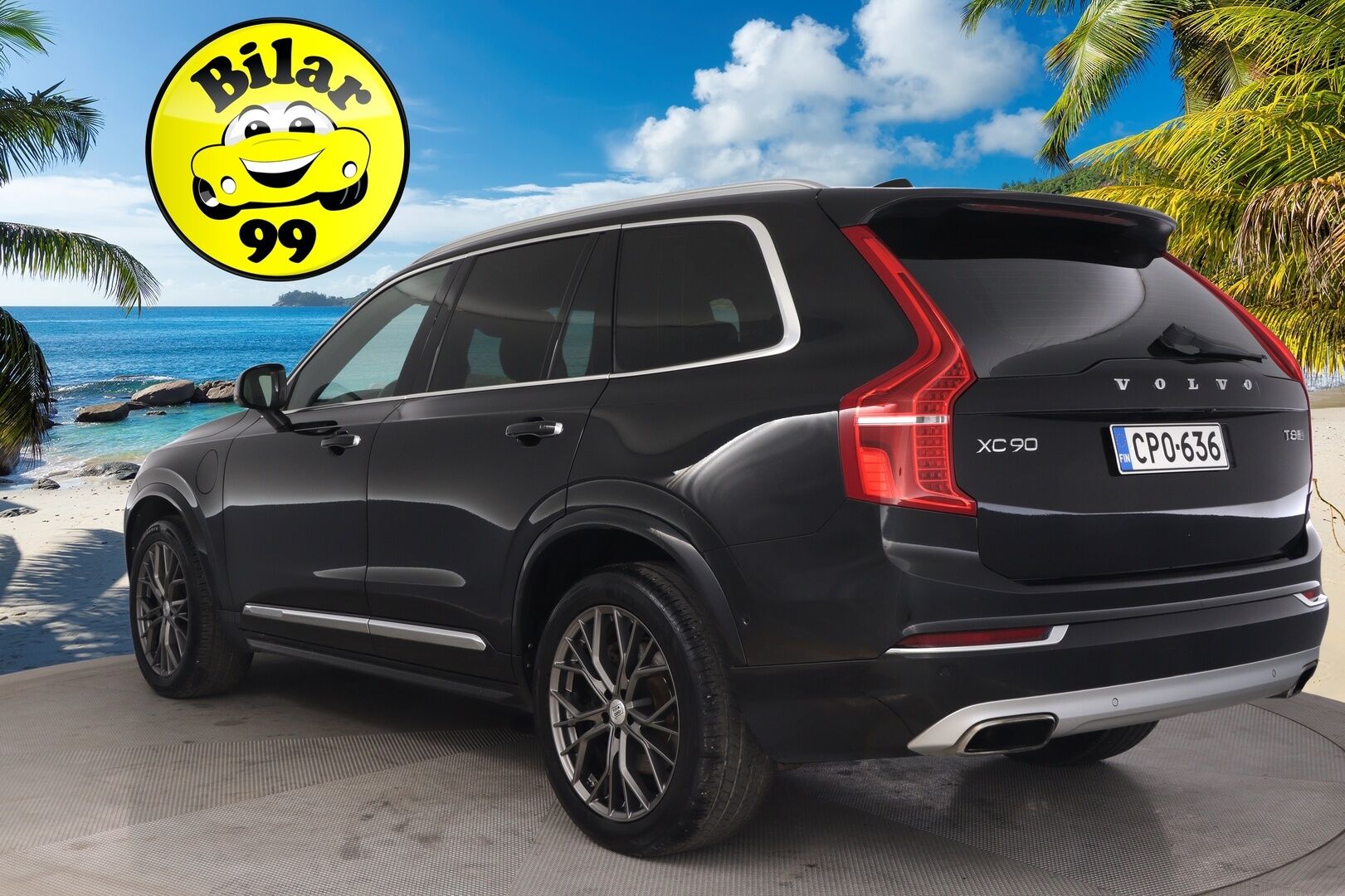 Volvo XC90 2016 T8 Twin Engine AWD Inscription au 7-P *VOC / ACC / Koukku / Muistipenkit / Tuuletetut etuistuimet / Panorama / Urheiluistuimet / Navi / Full-LED - *SoH 76.5% / Ratinlämmitys / Webasto / BLIS / P-Kamera / Tutkat / Pilot-Assist* 