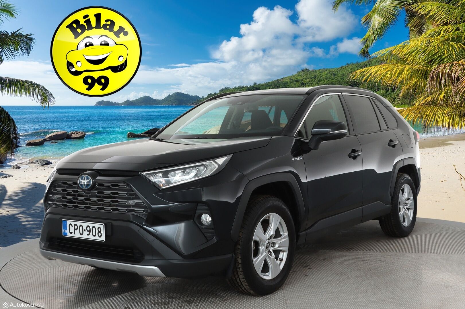 Toyota RAV4 2021 2,5 Hybrid Business **Adapt.Vakkari / P. Kamera / LED-valot / Navi / Kaistavahti / KeylessGO / 2x Renkaat** - 3,99 % KORKOTARJOUS TÄHÄN AUTOON - 2-Omisteinen Merkkihuollettu Suomi-auto!