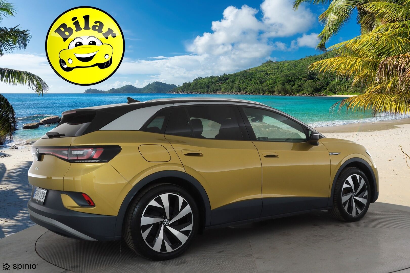 Volkswagen ID.4 2021 Pro Performance 1ST 150 kW, akku 77 kWh * ACC / ILP / Koukku / LED / Navi / P.Kamera / Ratinlämmitin * - 1.Om Suomi-auto / Kahdet renkaat aluvanteilla / Merkkihuollettu