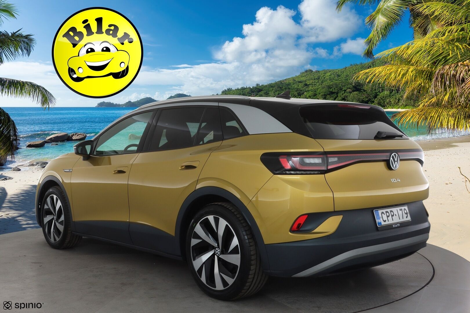 Volkswagen ID.4 2021 Pro Performance 1ST 150 kW, akku 77 kWh * ACC / ILP / Koukku / LED / Navi / P.Kamera / Ratinlämmitin * - 1.Om Suomi-auto / Kahdet renkaat aluvanteilla / Merkkihuollettu