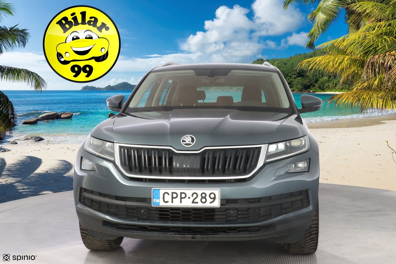 Skoda Kodiaq 2021 2,0 TDI 150 Ambition BusinessLine DSG Autom. *ACC / Panorama / Koukku / Webasto / Ratinlämmitin* - Suomi-auto / Iso huolto 180tkm / Kahdet OEM vanteet 