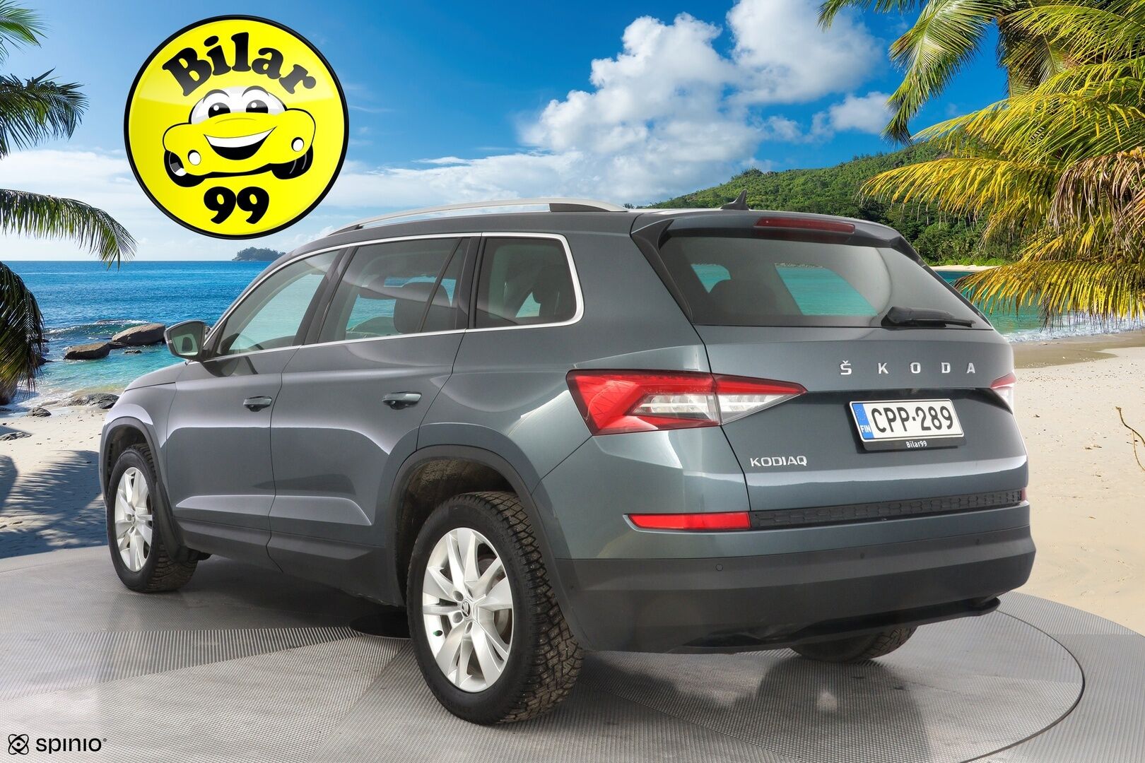 Skoda Kodiaq 2021 2,0 TDI 150 Ambition BusinessLine DSG Autom. *ACC / Panorama / Koukku / Webasto / Ratinlämmitin* - Suomi-auto / Iso huolto 180tkm / Kahdet OEM vanteet 