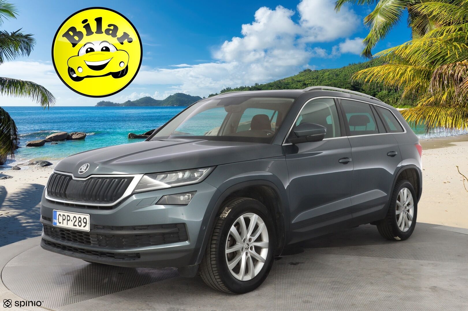 Skoda Kodiaq 2021 2,0 TDI 150 Ambition BusinessLine DSG Autom. - ACC | Panorama | Koukku | Webasto | Ratinlämmitin | Suomi-auto | Iso huolto 180tkm | Kahdet OEM vanteet 