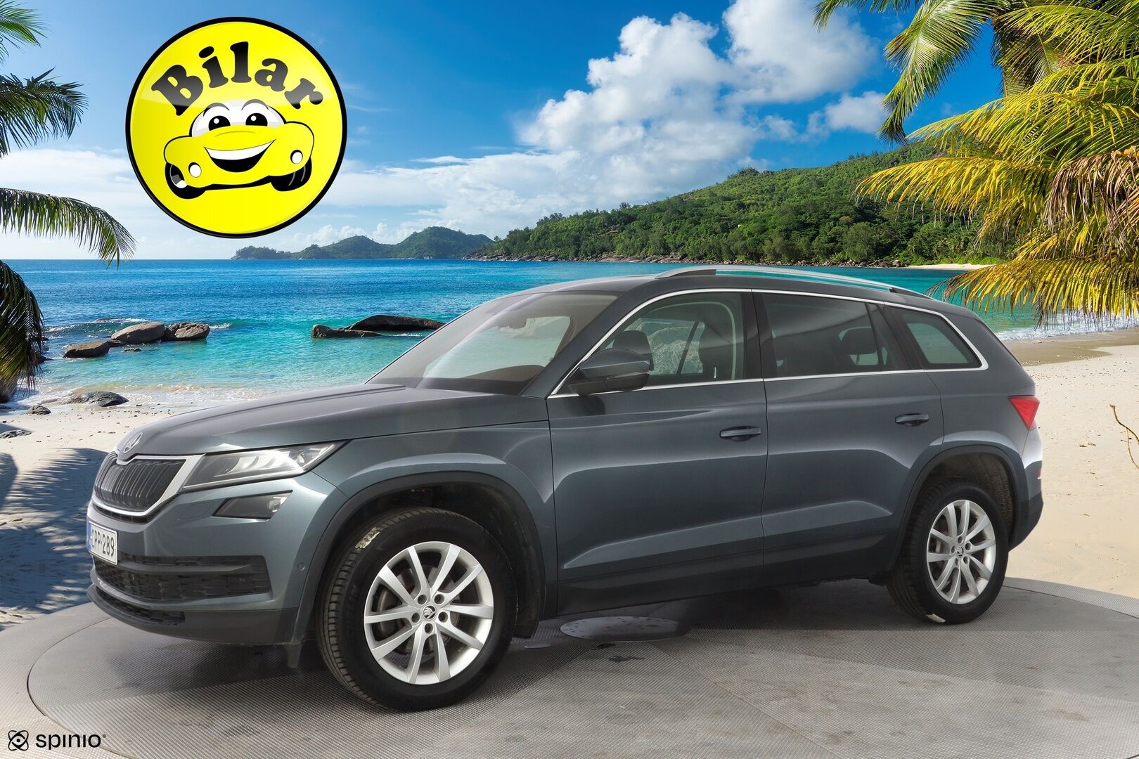 Skoda Kodiaq 2021 2,0 TDI 150 Ambition BusinessLine DSG Autom. - ACC | Panorama | Koukku | Webasto | Ratinlämmitin | Suomi-auto | Iso huolto 180tkm | Kahdet OEM vanteet 