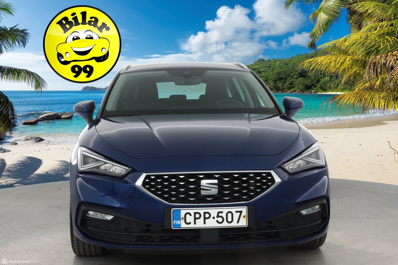 Seat Leon Sportstourer 2021 1,4 PHEV 204 eHybrid Xcellence DSG **1.Om Suomi-auto / Adapt.Vakkari / LED-valot / P.kamera / Navi / Kaistavahti** - Akku kuntotarkistettu! / Digimittaristo / 3-Alueinen AC / KeylessGO / 2x Renkaat