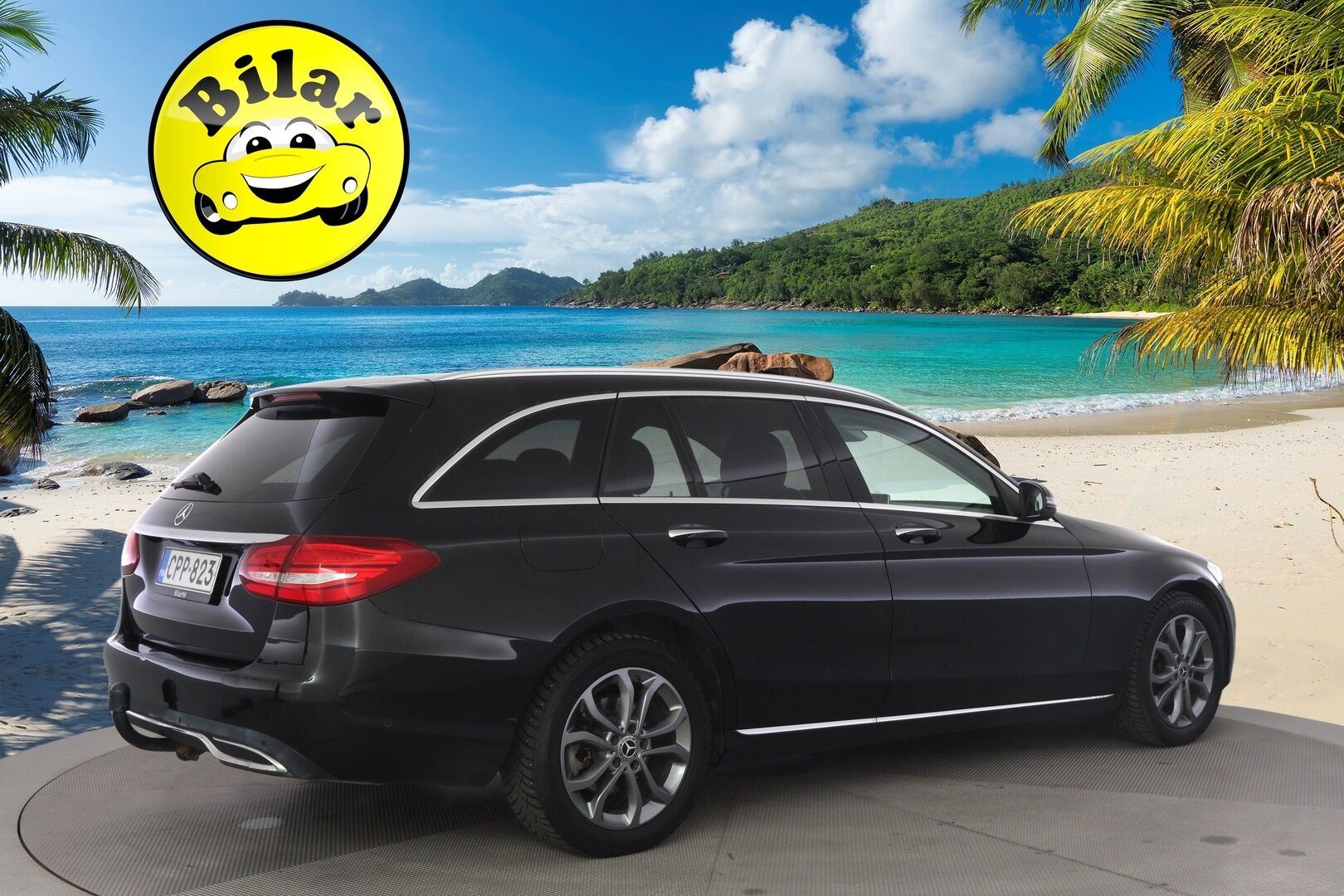Mercedes-Benz C 2018 220d 4Matic T A Premium Business - Webasto | P.kamera | Vetokoukku | Navigointi | Urheiluistuimet