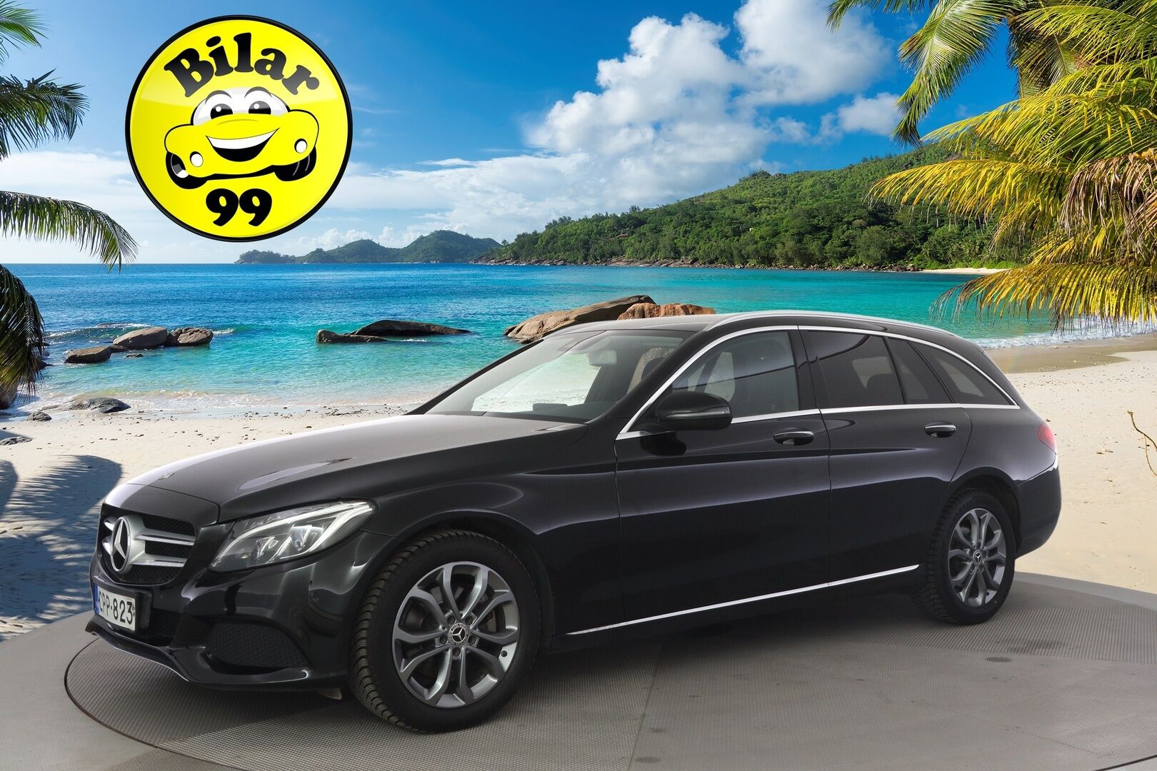 Mercedes-Benz C 2018 220 d 4Matic T A Premium Business *Webasto / P.kamera / Koukku / Navi / Urheiluistuimet* - *Ilmainen kotiintoimitus!*