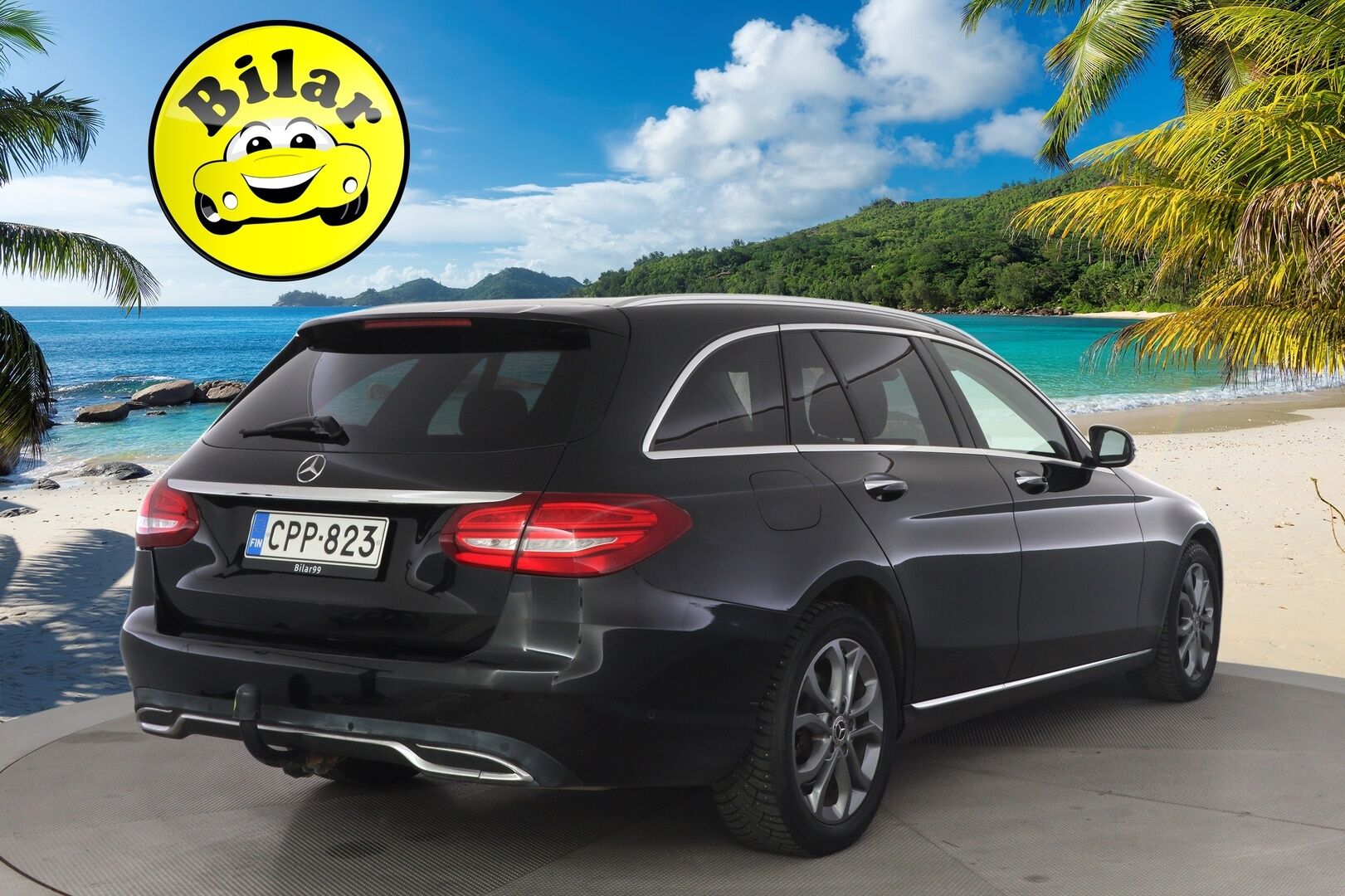 Mercedes-Benz C 2018 220d 4Matic T A Premium Business - Webasto | P.kamera | Vetokoukku | Navigointi | Urheiluistuimet