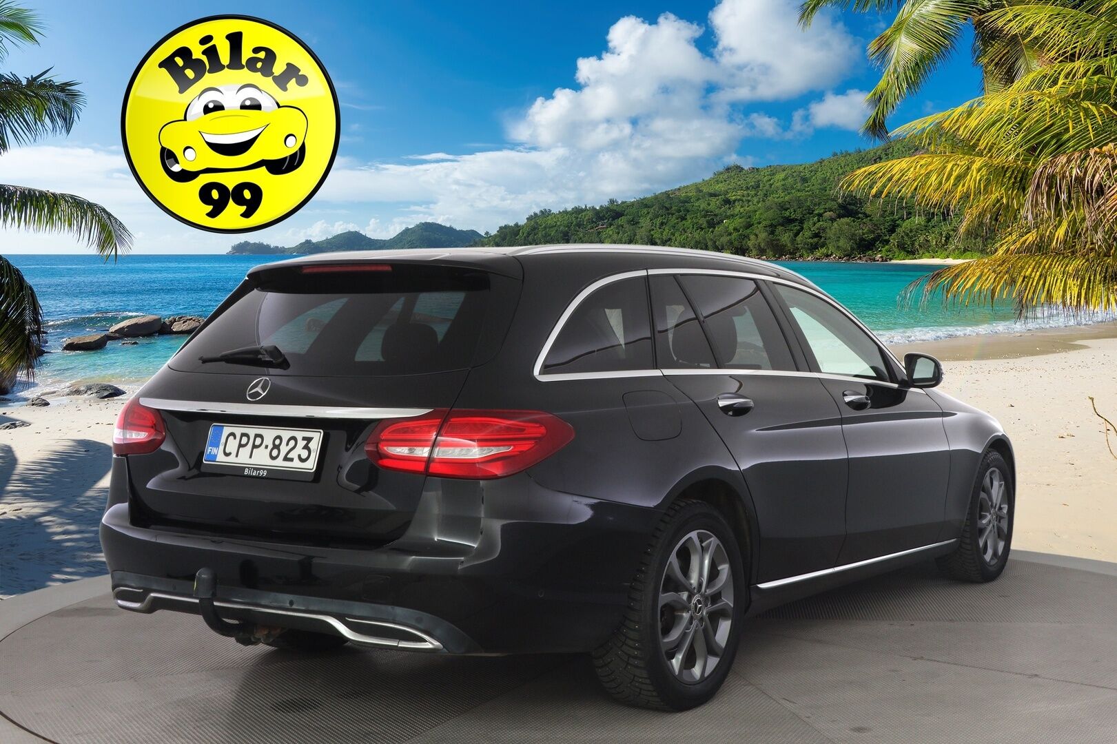 Mercedes-Benz C 2018 220 d 4Matic T A Premium Business *Webasto / P.kamera / Koukku / Navi / Urheiluistuimet* - *Ilmainen kotiintoimitus!*