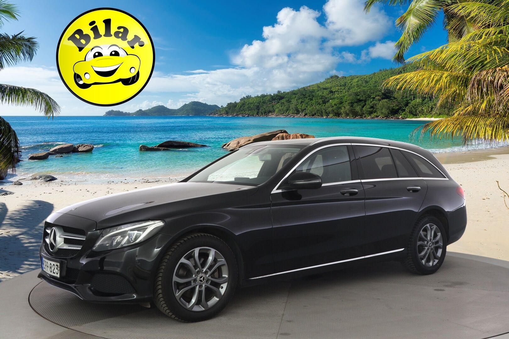 Mercedes-Benz C 2018 220d 4Matic T A Premium Business - Webasto | P.kamera | Vetokoukku | Navigointi | Urheiluistuimet