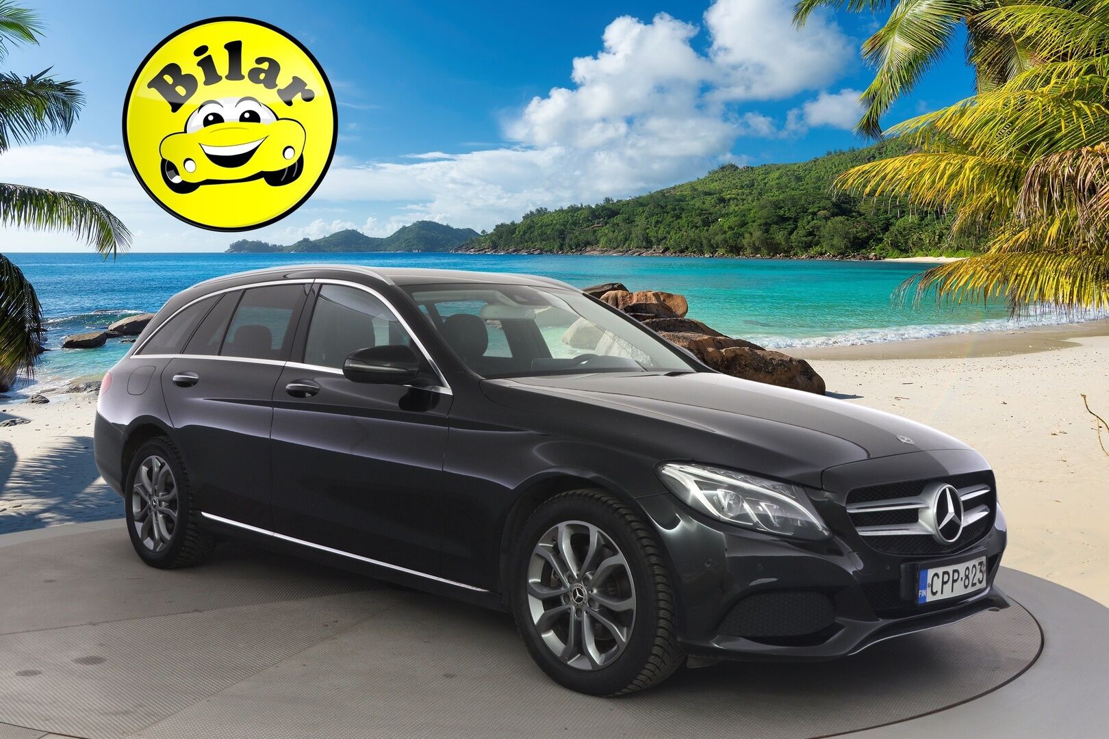 Mercedes-Benz C 2018 220d 4Matic T A Premium Business - Webasto | P.kamera | Vetokoukku | Navigointi | Urheiluistuimet