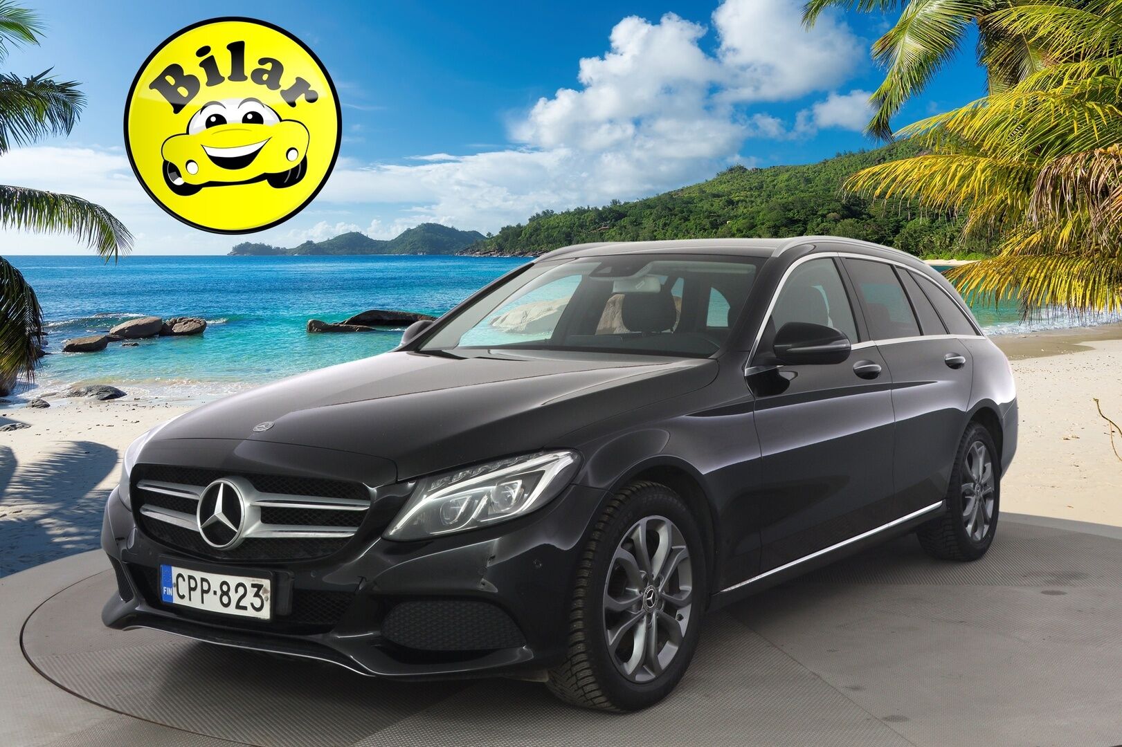 Mercedes-Benz C 2018 220d 4Matic T A Premium Business - Webasto | P.kamera | Vetokoukku | Navigointi | Urheiluistuimet