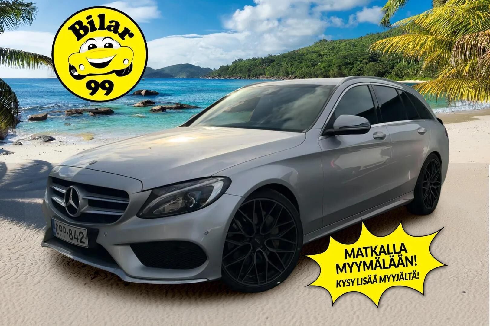 Mercedes-Benz C 2018 350 e T A Premium Business AMG - | Nahat | Vakkari | P. Tutkat | AMG sisä- ja ulkopaketit | Sport-penkit | 20" Vanteet | Näyttävä! | Tulossa myyntiin! |