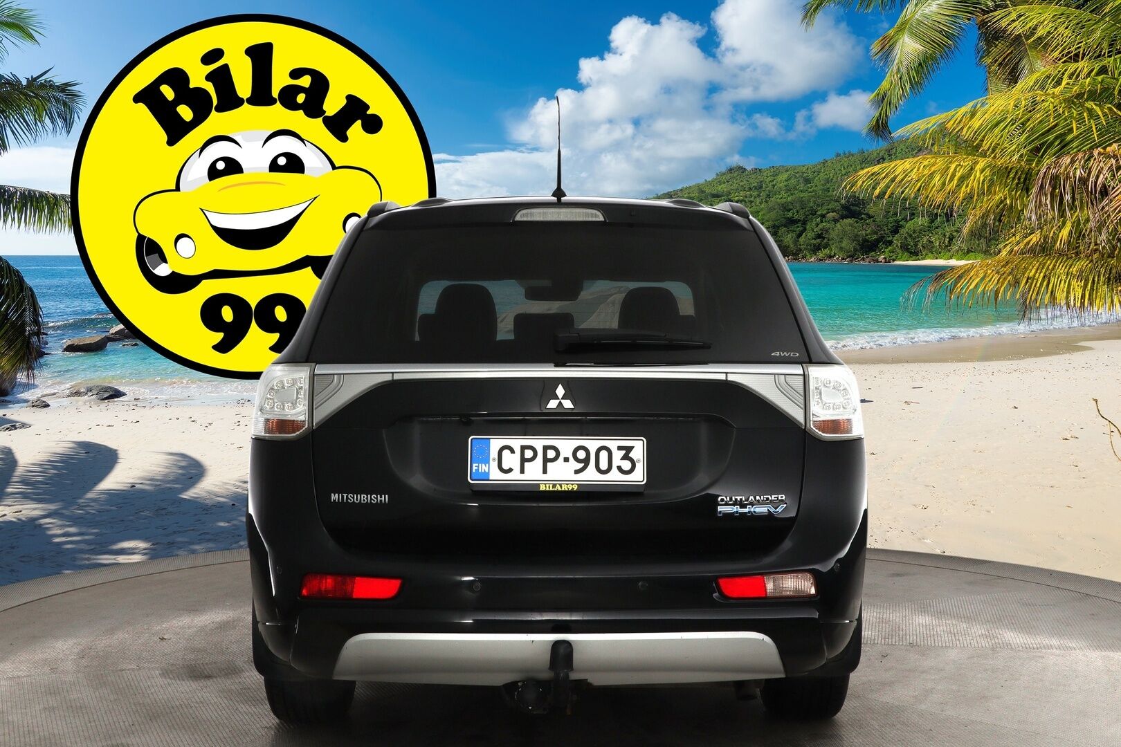 Mitsubishi Outlander 2014 Instyle Navi 4WD 5P - Myydään huutokaupat.com | ACC | Koukku | Nahat | Rockford | Sähkökontti