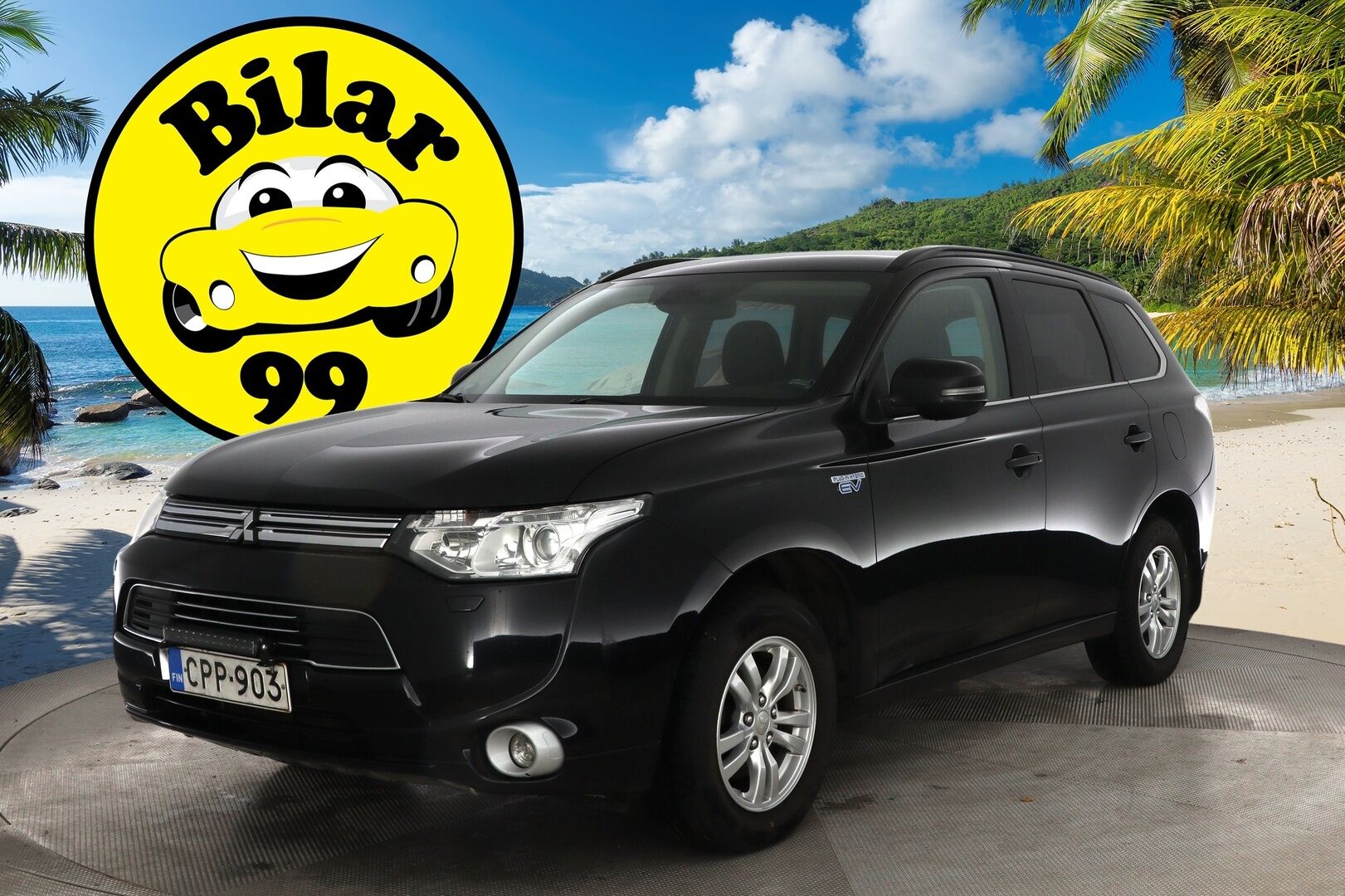Mitsubishi Outlander 2014 Instyle Navi 4WD 5P - Myydään huutokaupat.com | ACC | Koukku | Nahat | Rockford | Sähkökontti