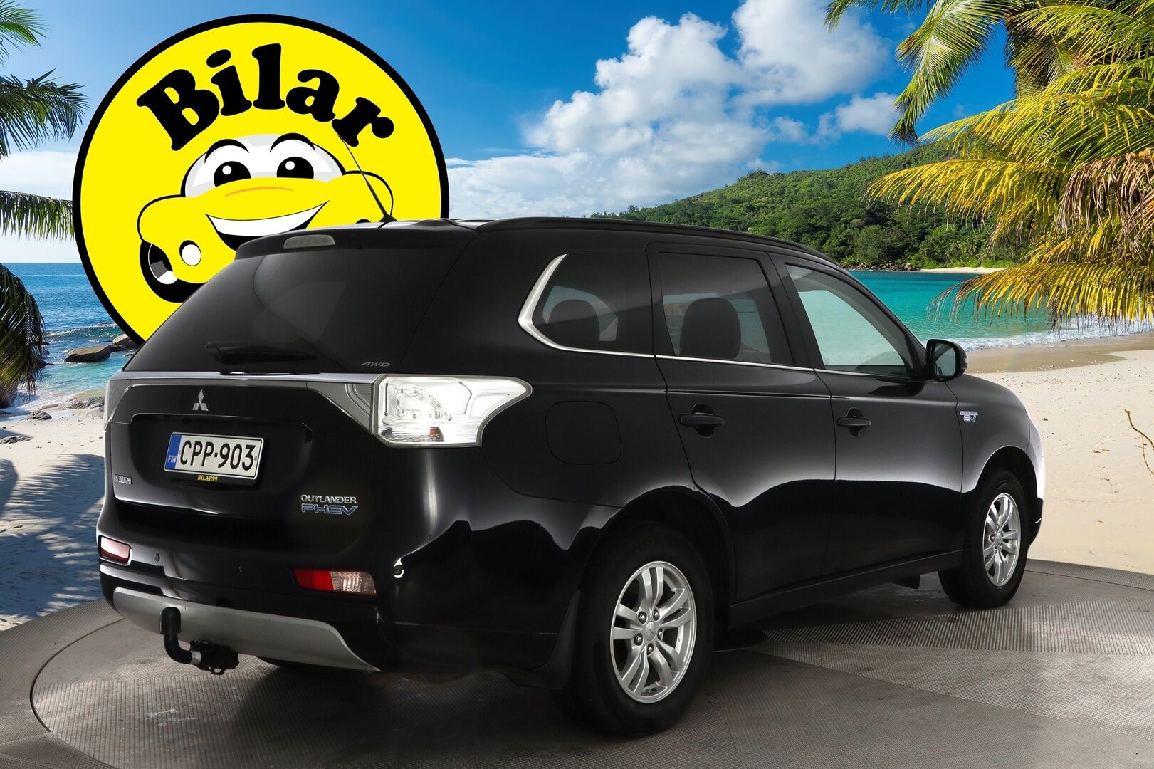 Mitsubishi Outlander 2014 Instyle Navi 4WD 5P - Myydään huutokaupat.com | ACC | Koukku | Nahat | Rockford | Sähkökontti