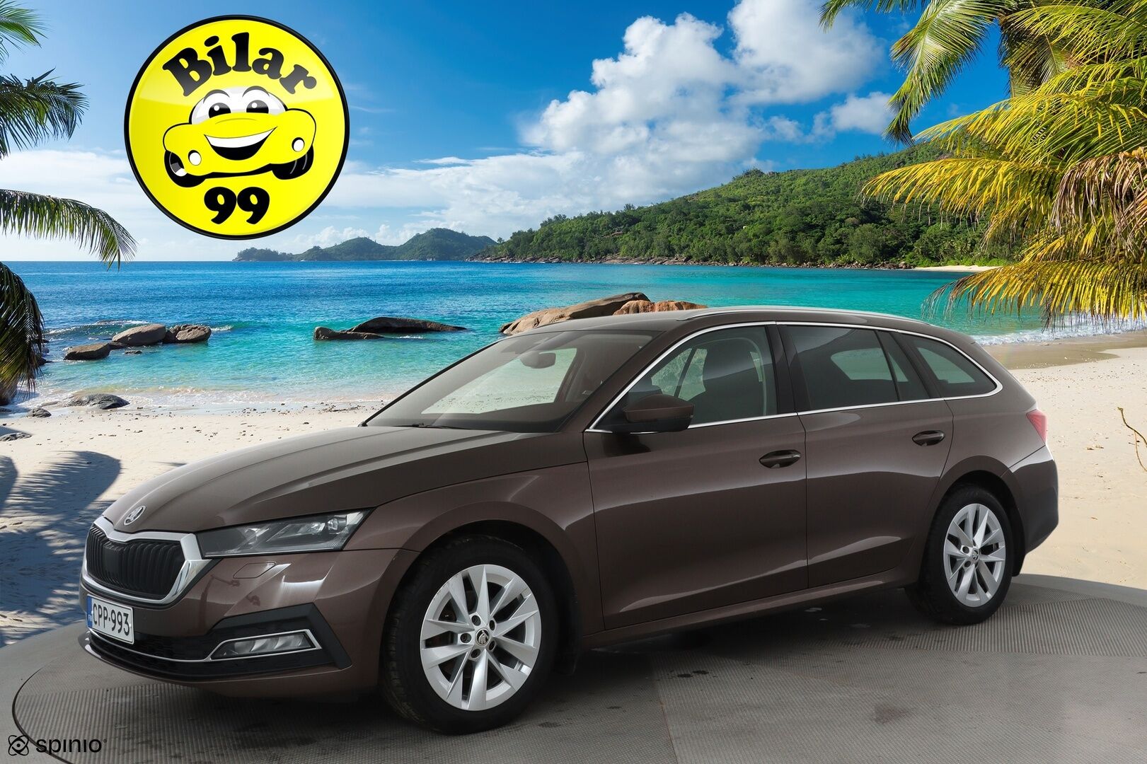 Skoda Octavia 2021 Combi 2,0 TDI 150 Style DSG **Webasto / Koukku / Adapt.Vakkari / Matrix-LED / P.kamera / Navi / Kaistavahti / Keyless** - 1-om Suomi-auto / Merkkihuollettu!
