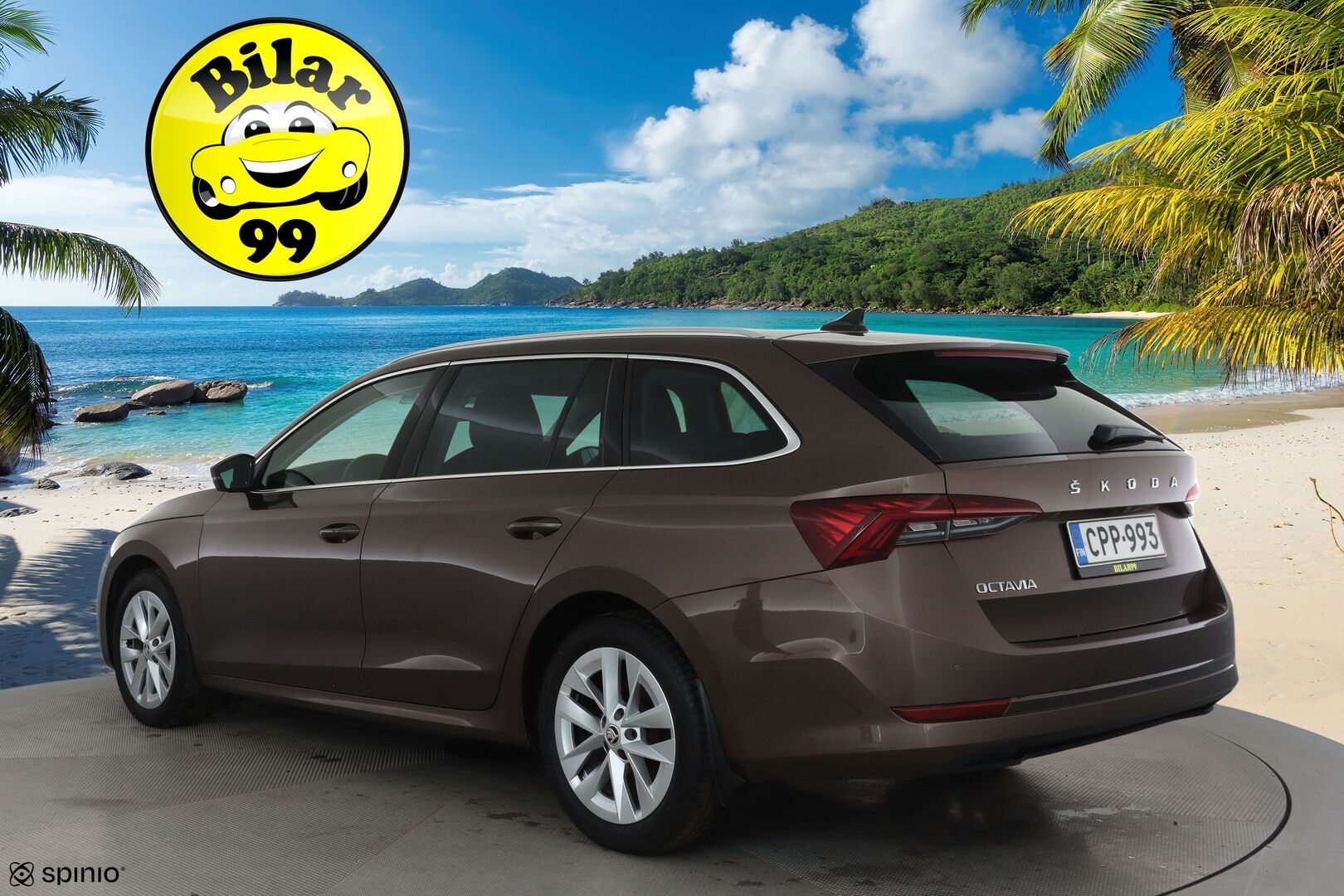 Skoda Octavia 2021 Combi 2,0 TDI 150 Style DSG **Webasto / Koukku / Adapt.Vakkari / Matrix-LED / P.kamera / Navi / Kaistavahti / Keyless** - 1-om Suomi-auto / Merkkihuollettu!