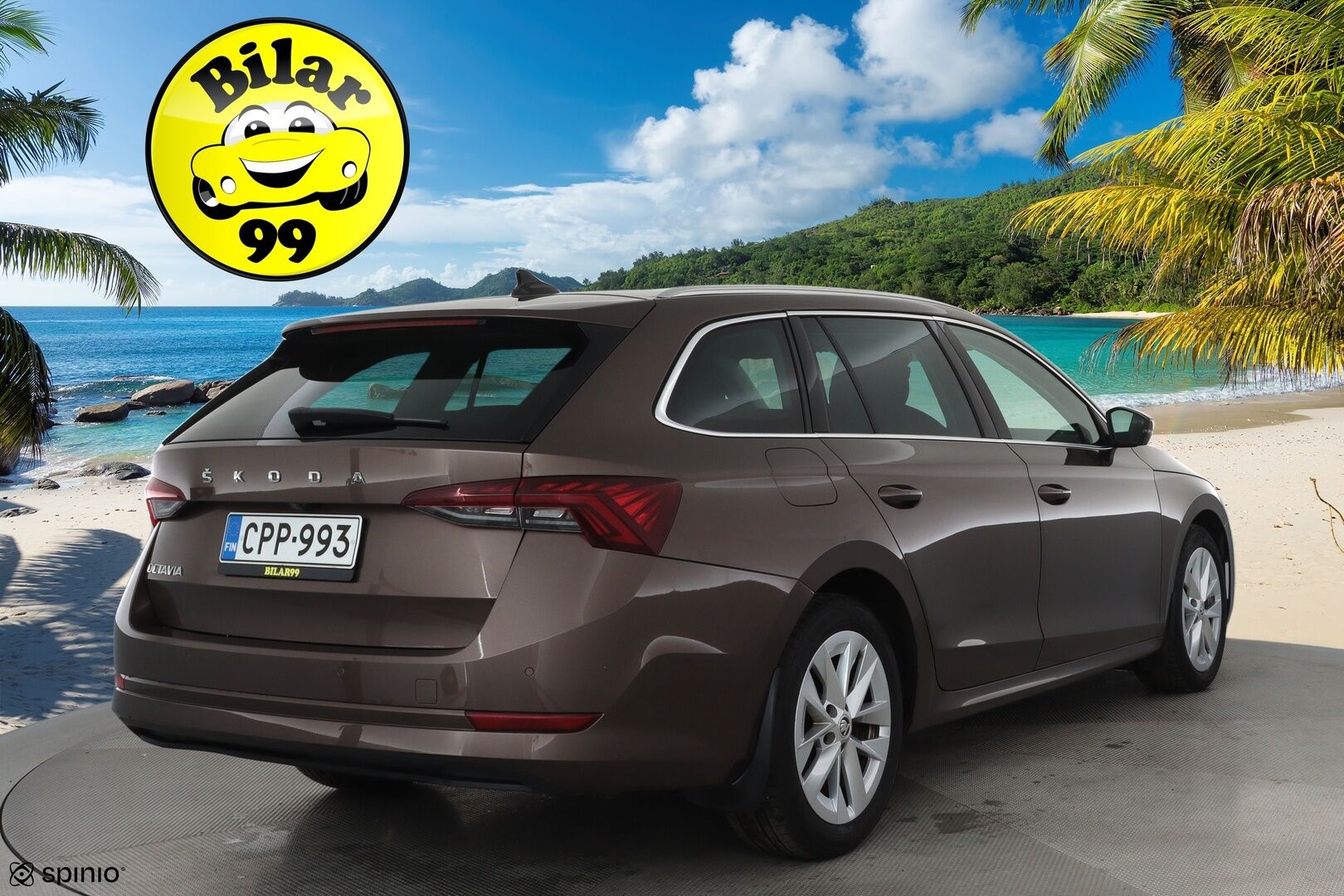 Skoda Octavia 2021 Combi 2,0 TDI 150 Style DSG **Webasto / Koukku / Adapt.Vakkari / Matrix-LED / P.kamera / Navi / Kaistavahti / Keyless** - 1-om Suomi-auto / Merkkihuollettu!